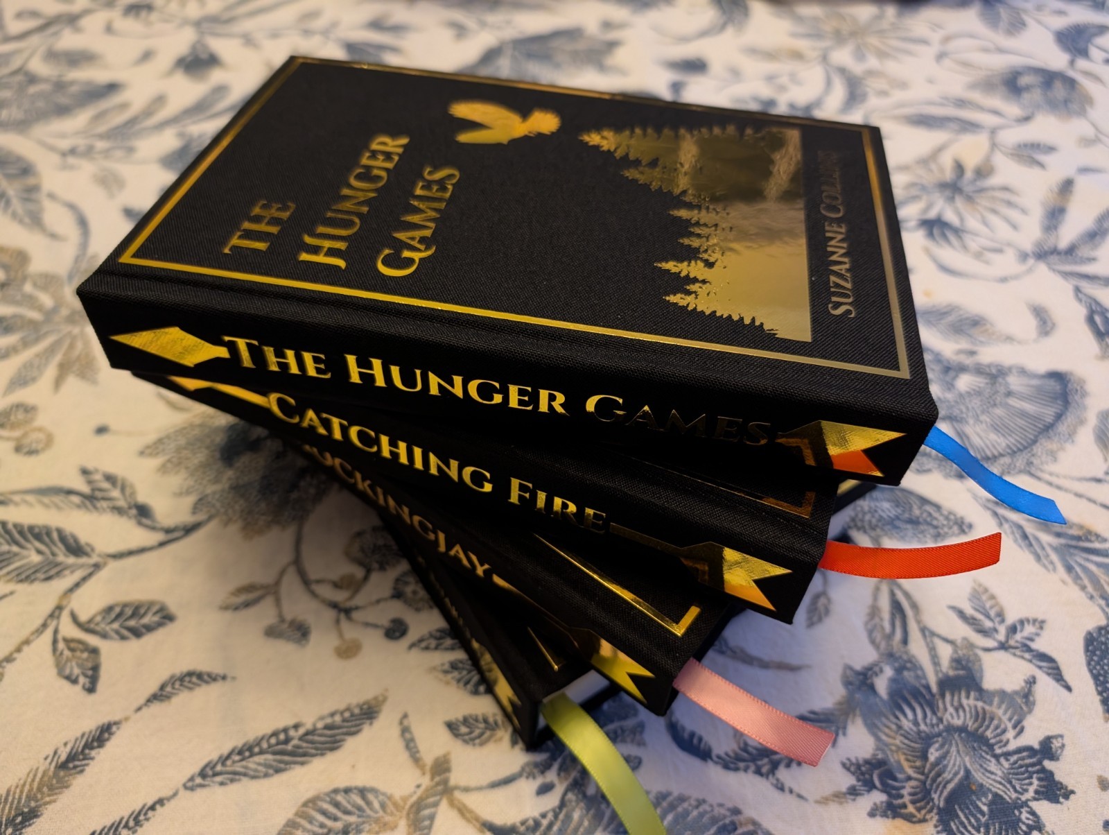 The Hunger Games Quadrilogy Custom Rebound Hardcover Collector’s Edition Books