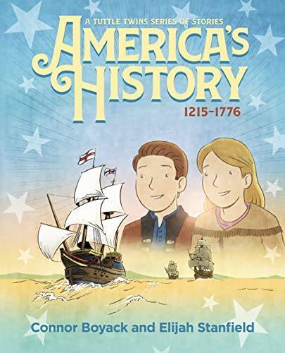Tuttle Twins Americas History – Hardcover By Boyack, Connor – GOOD