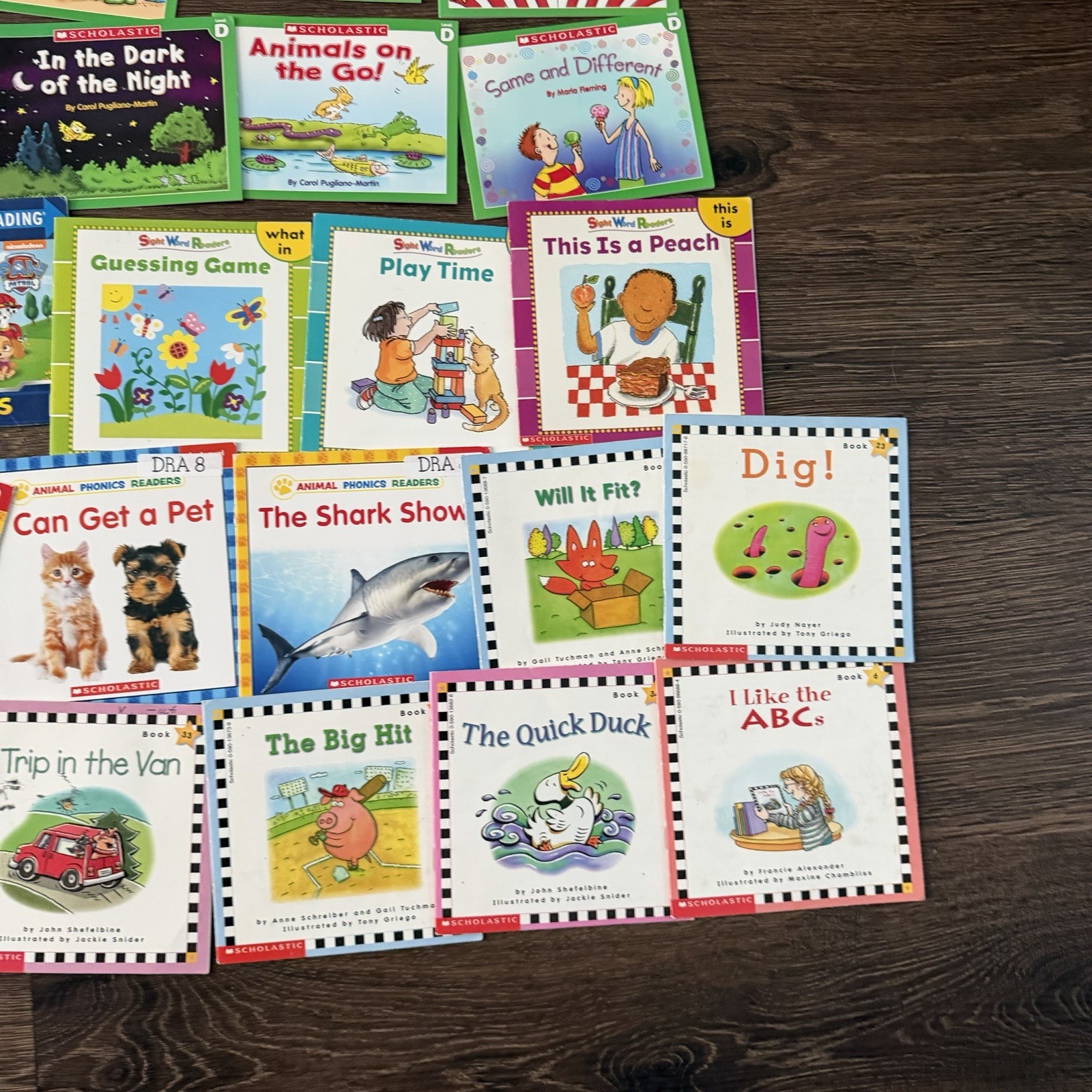 69 Leveled Early Readers Scholastic Step Into Reading I Can Read Paw Patrol