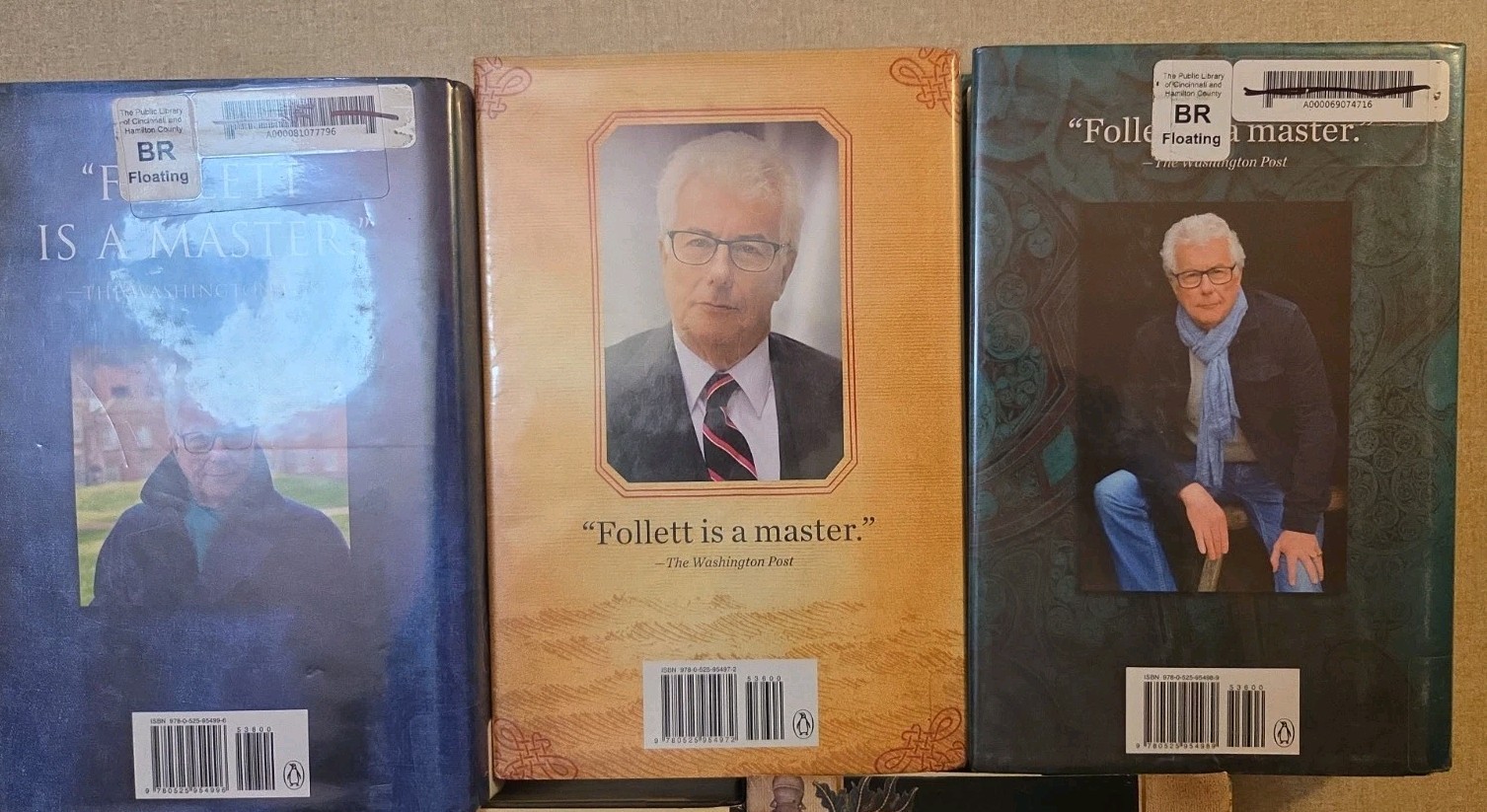 5 Lot Ken Follett ~ Complete KINGSBRIDGE Series ~ ALL Hardcover