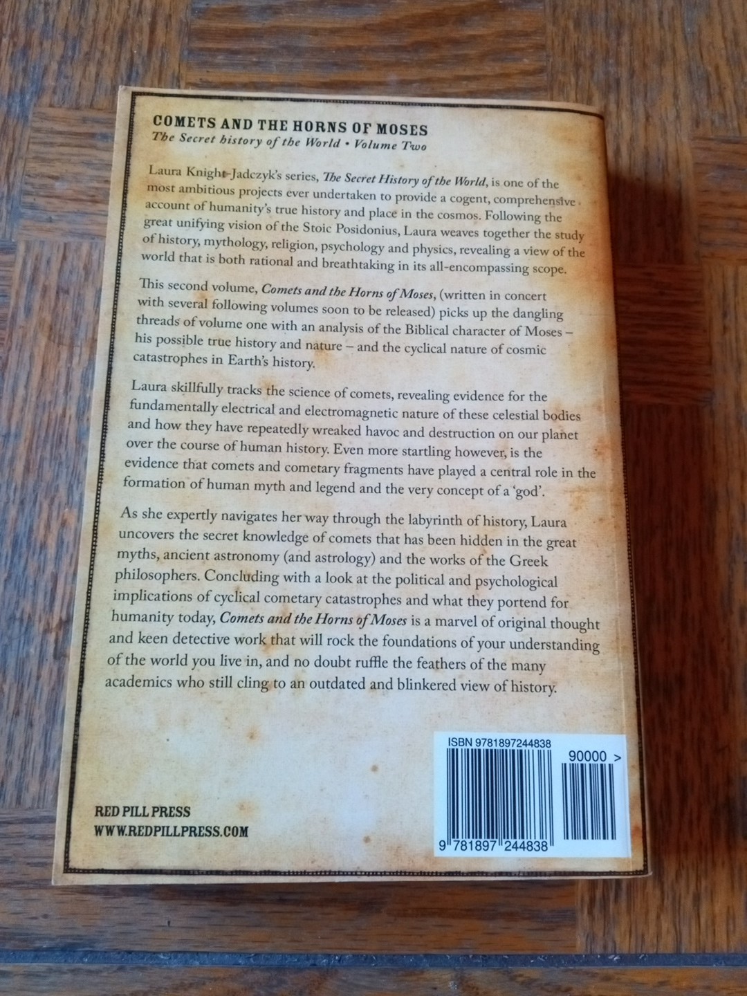 Comets and the Horns of Moses by Knight-Jadczyk, First Edition Volume 2-2013