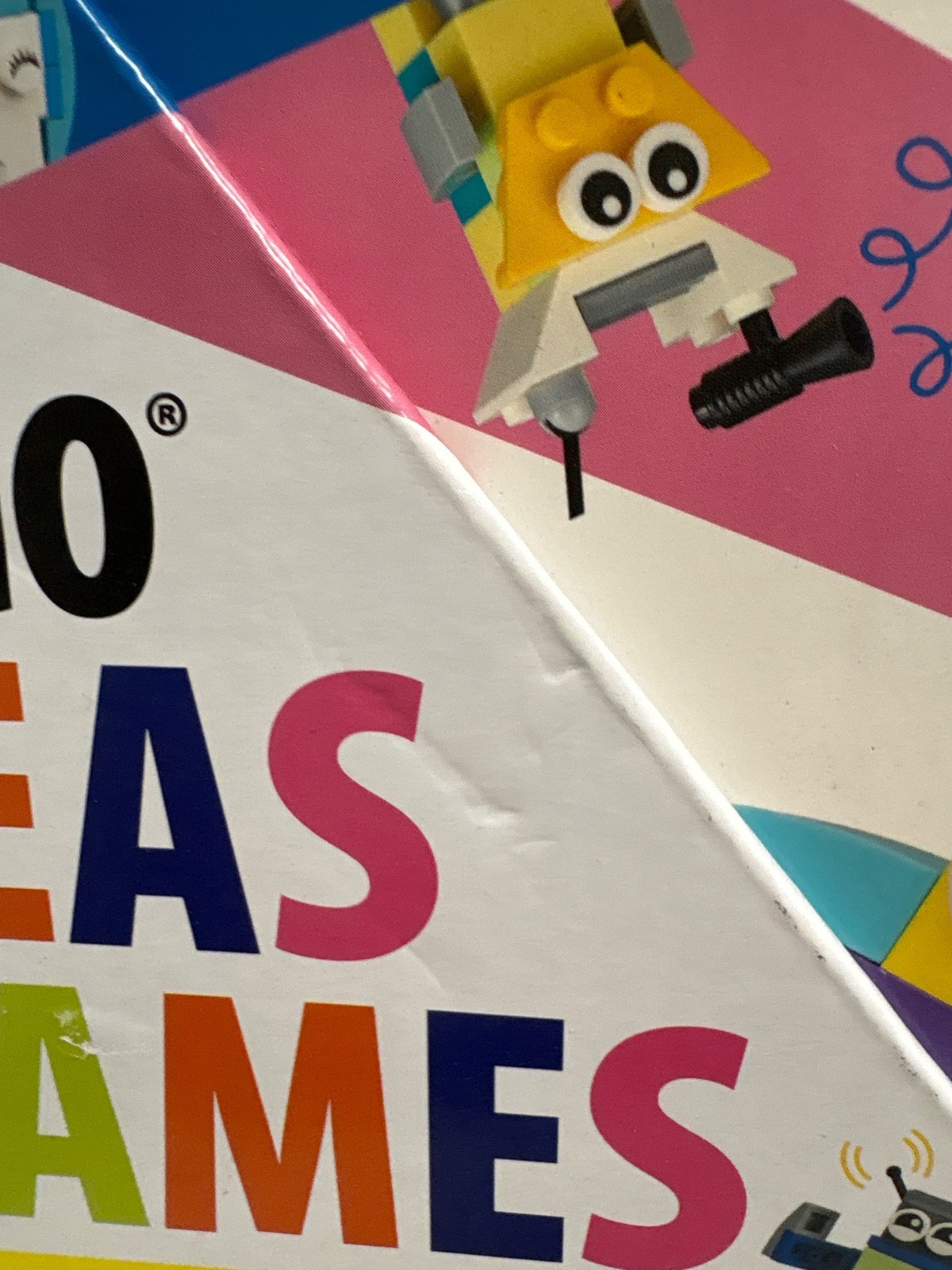 The Lego Ideas and Games 8 Book Collection with Spaceman Minifigure