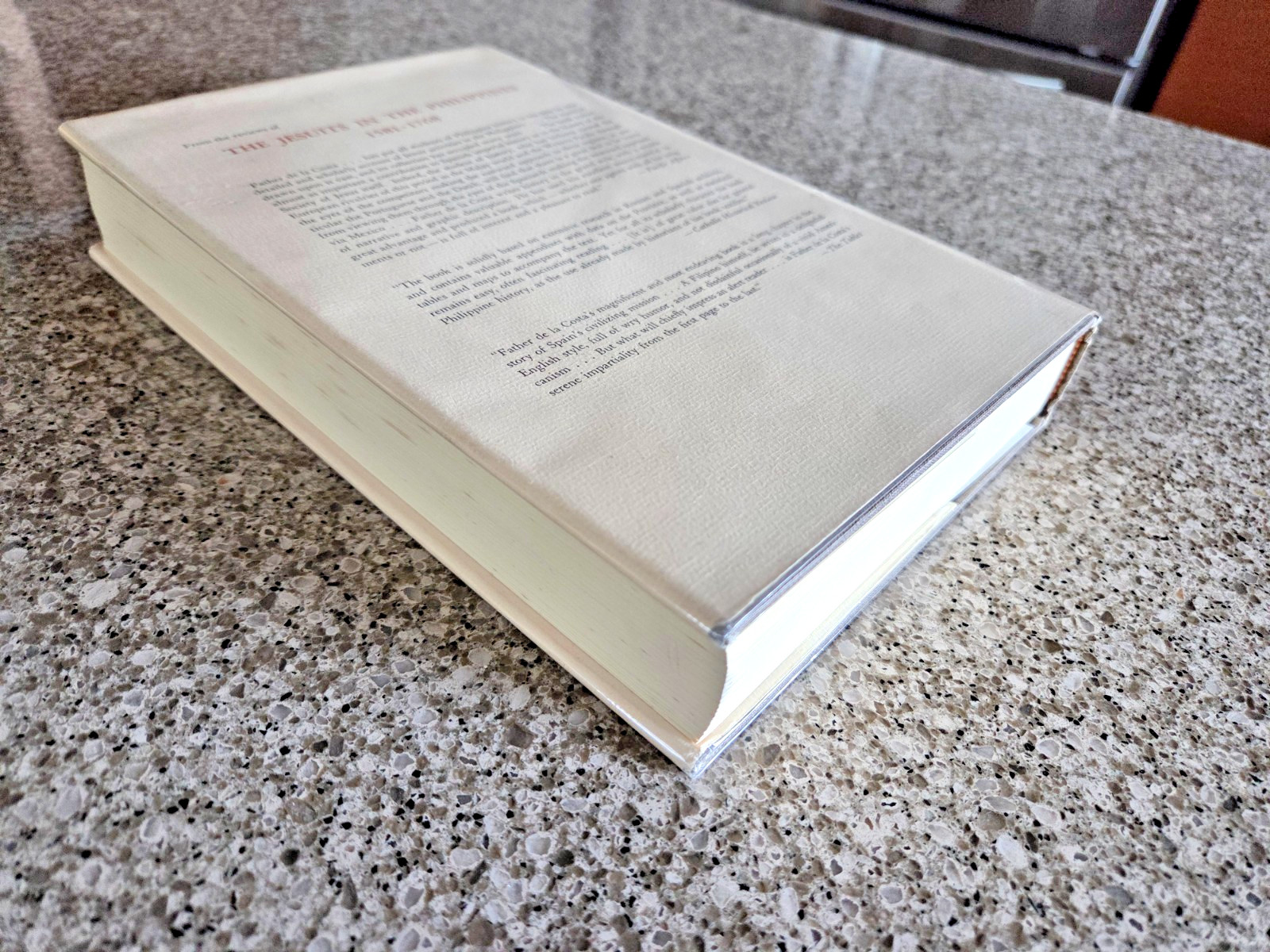 Jesuits in the Phillippines, 1581-1768 / H. de la Costa, 1967 HCDJ 1st Ed, VG+