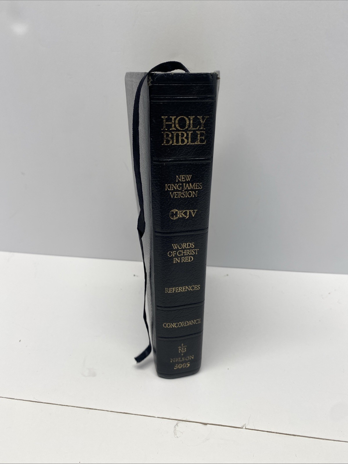 KJV HOLY BIBLE King James Version Black Large Print Thumb Index Edition