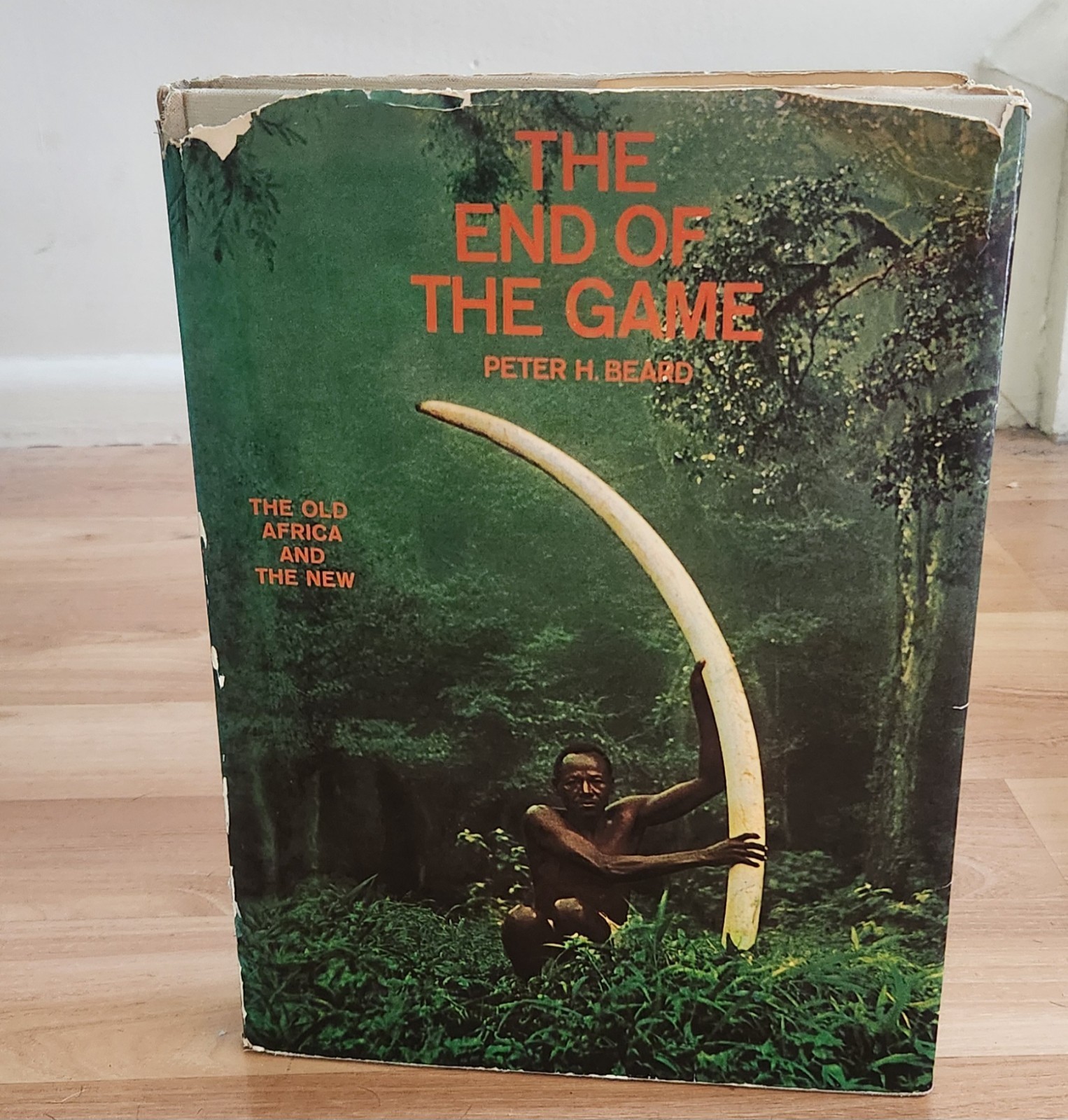 The End of the Game Peter Beard 1st Edition HC Dustjacket ICP Insert Read Detail