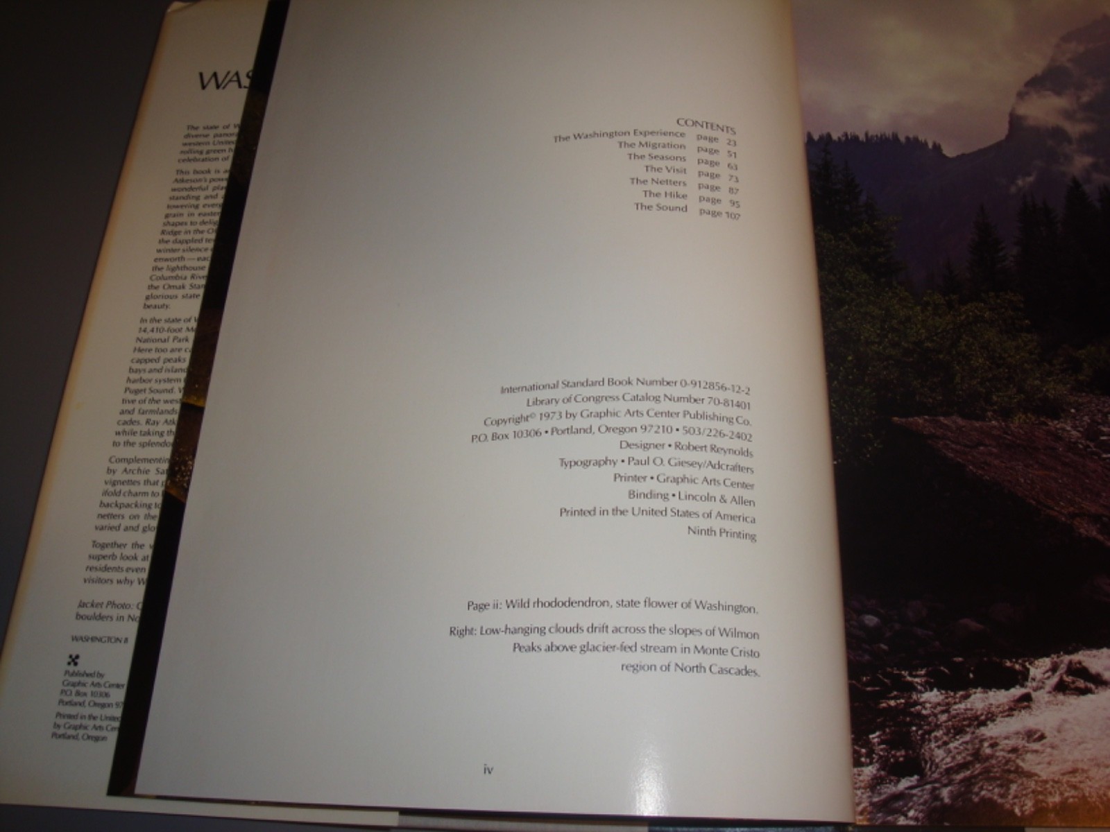 Washington II Hardcover Photography Ray Atkeson History Travel Homeschool