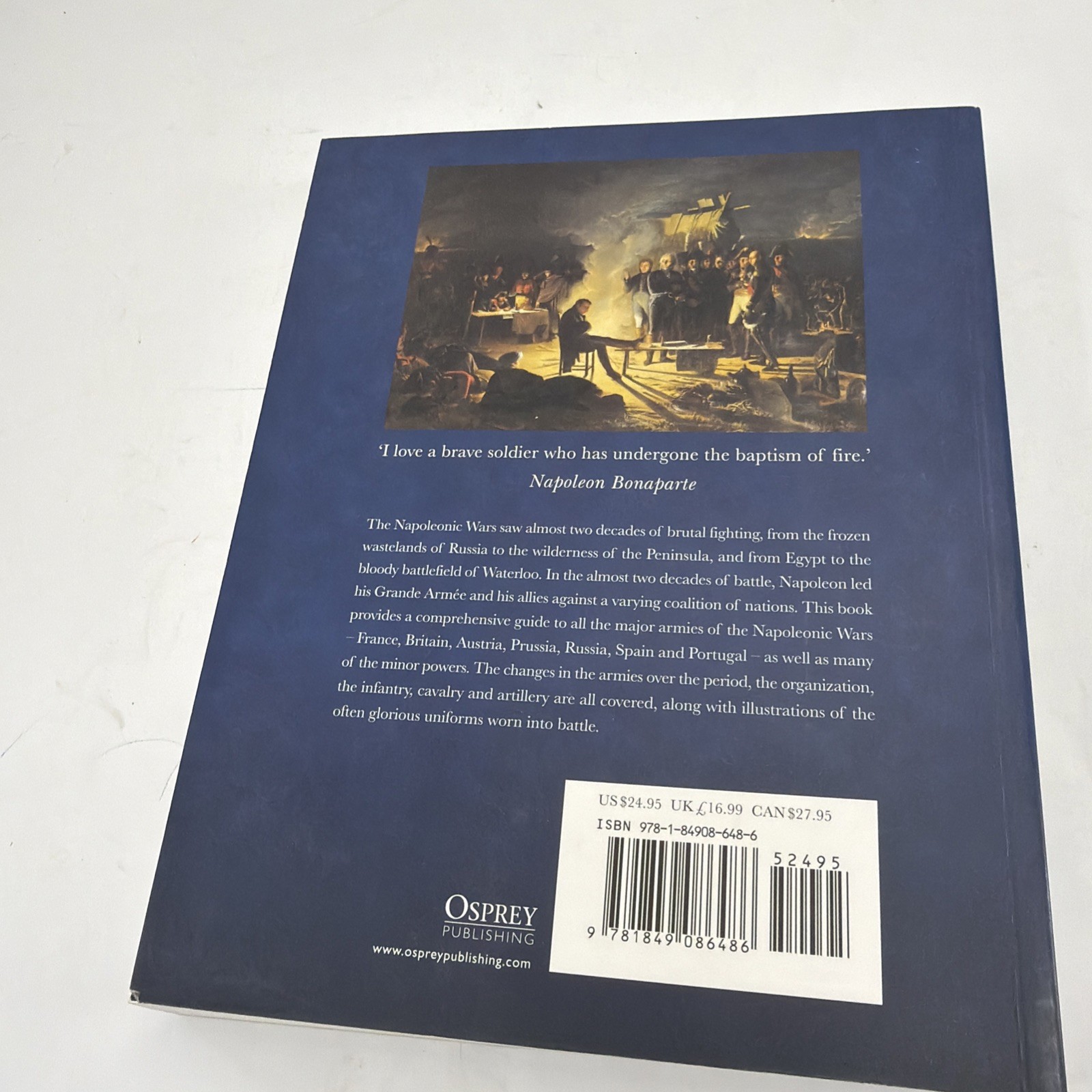 Armies of the Napoleonic Wars Illustrated History by Chris McNab Paperback 2009