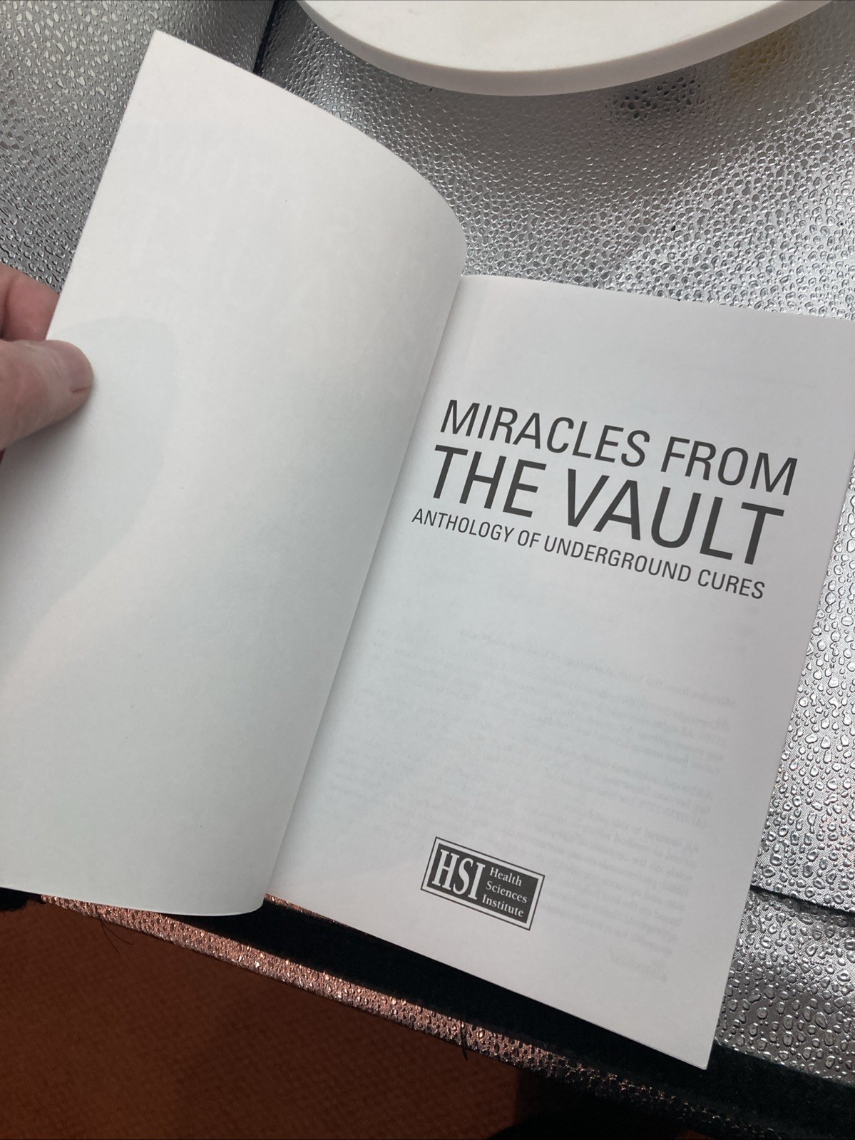Miracles from The Vault Anthology of Underground Cures Jenny Thompson Paperback