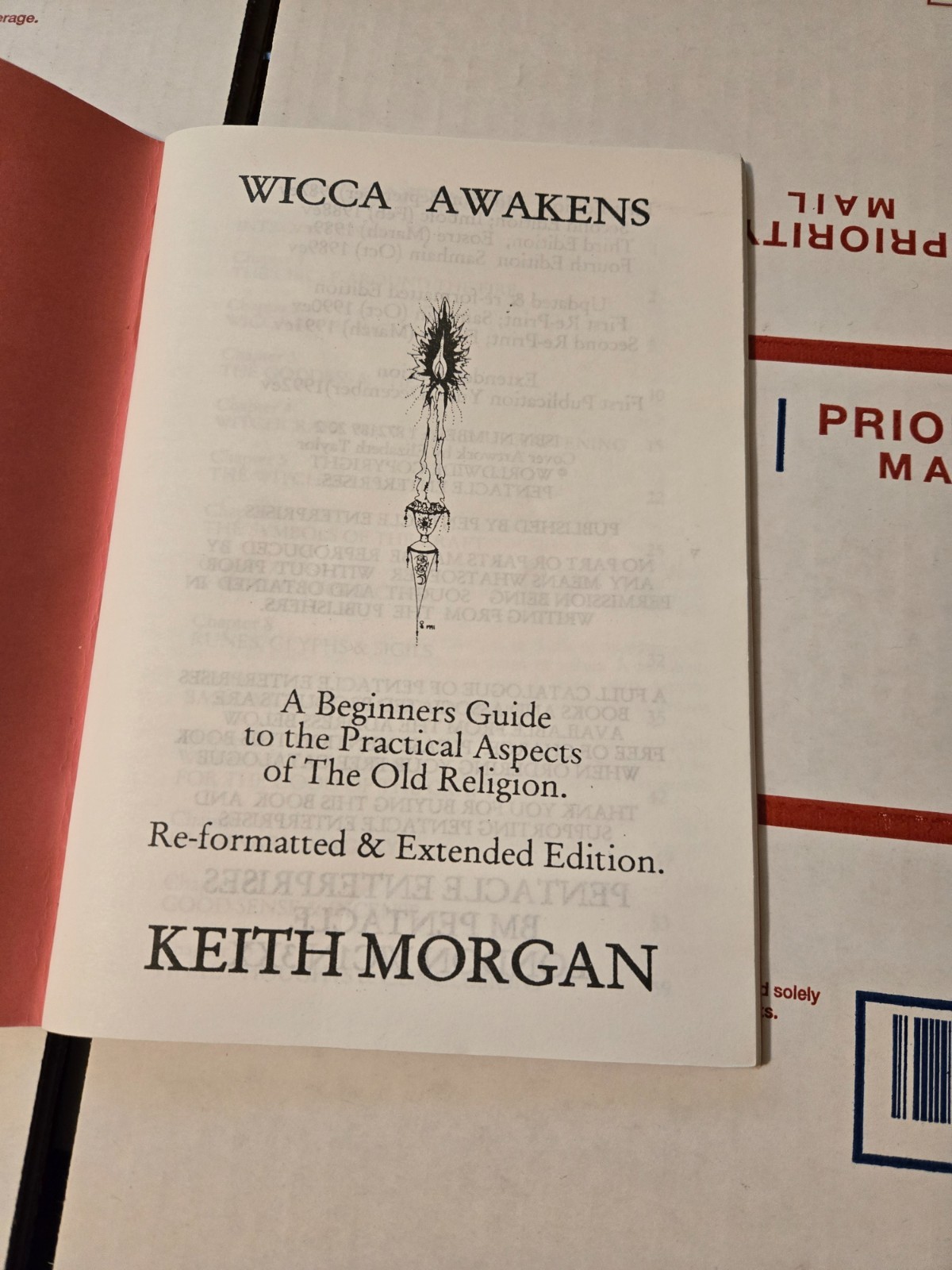Wicca Awakens Keith Morgan 1992