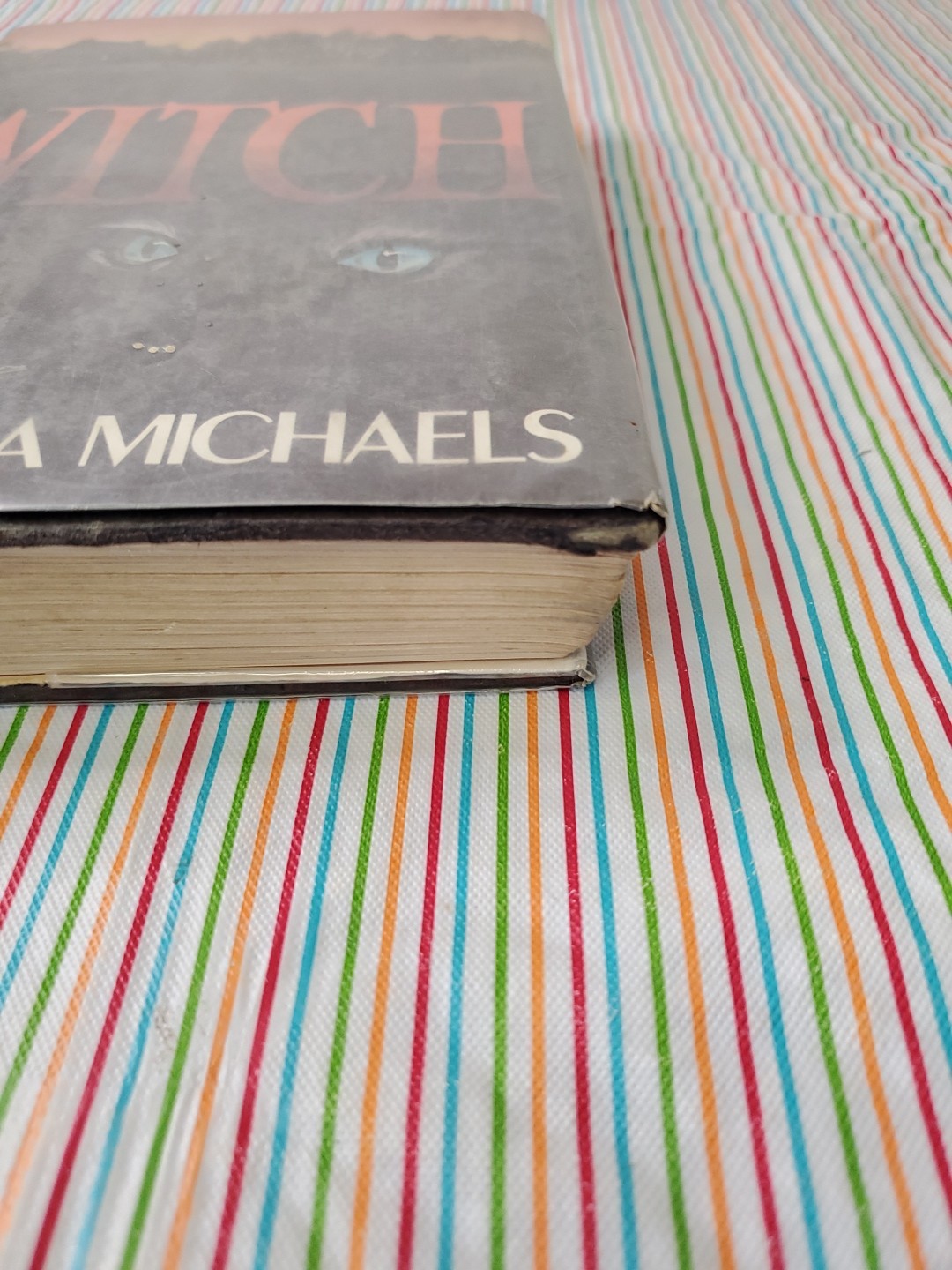 WITCH by Barbara Michaels HC DJ Book EX-Library 1973 1st edition rare?