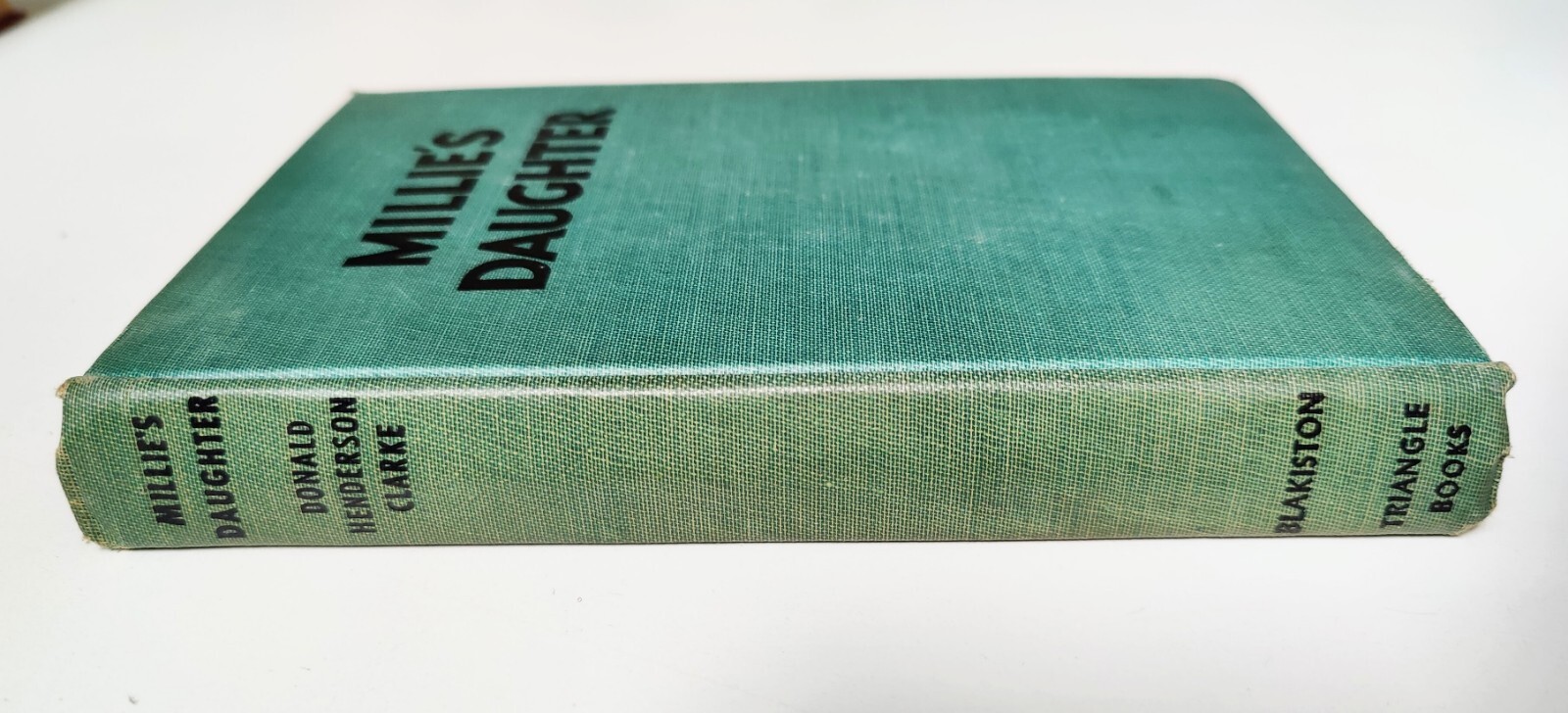 Millie’s Daughter – Donald Henderson Clarke – Triangle Books 1st Edition – 1946