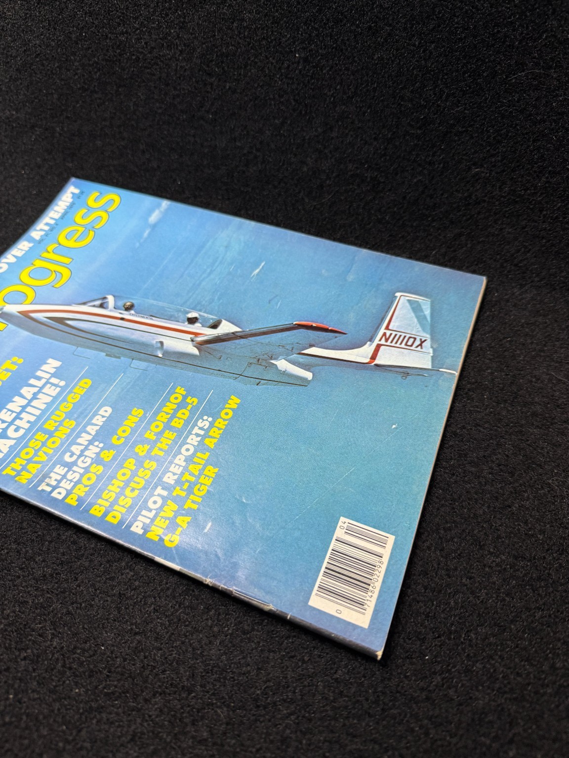 Air Progress Aviation Magazine April 1979 Pinto Jet Canard Design BD-5 Pilot