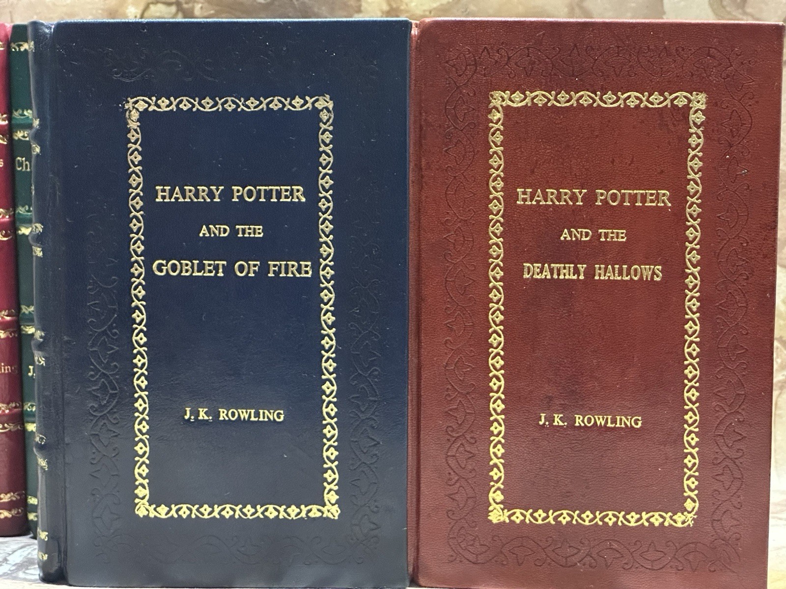 Harry Potter book set 1-7 Leather Bound Collector Edition