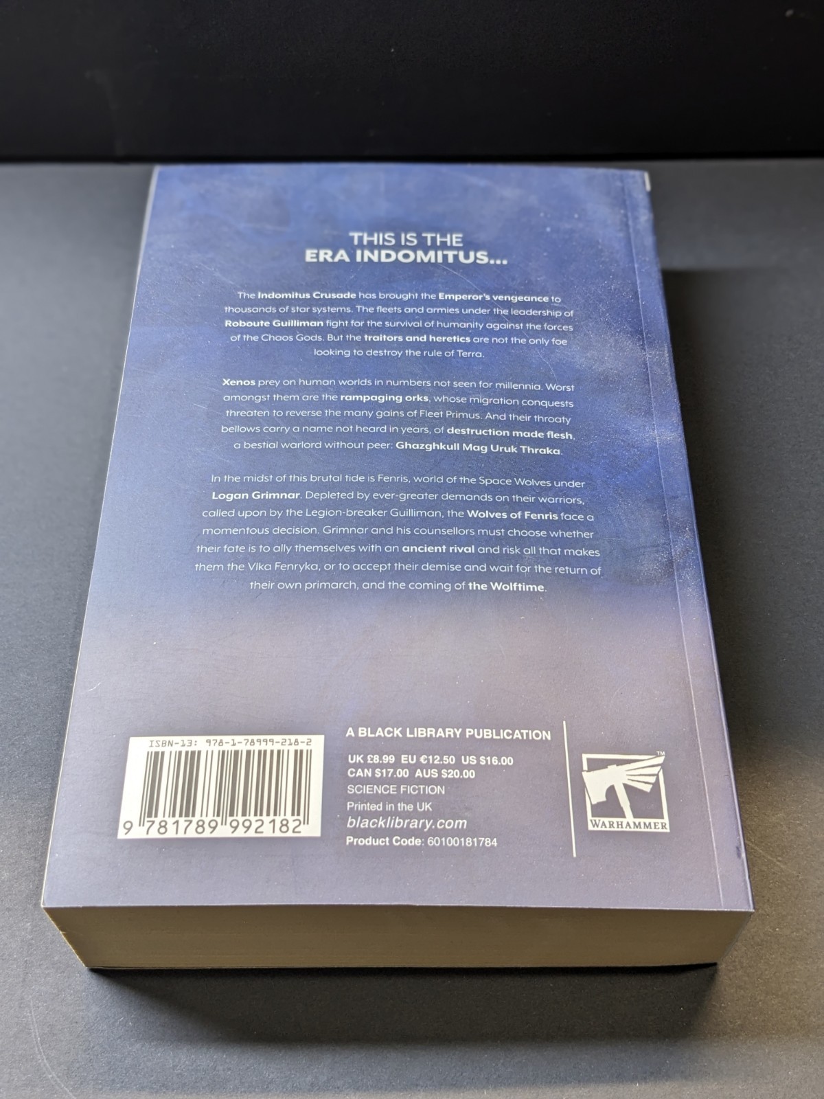 The Wolftime Warhammer 40k Dawn Of Fire Volume 3 Paperback New Unread (Pls Read)