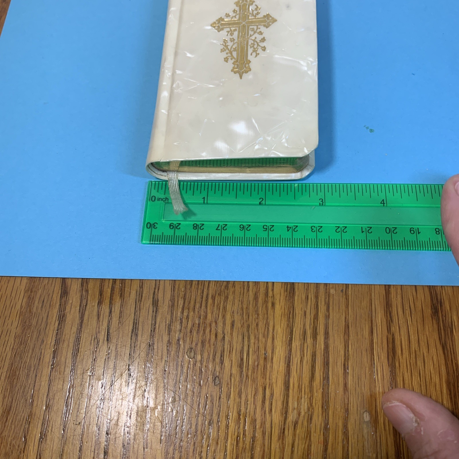 Vintage Mother of Pearl “Manual of Catholic Devotions”Regina Press 1957.