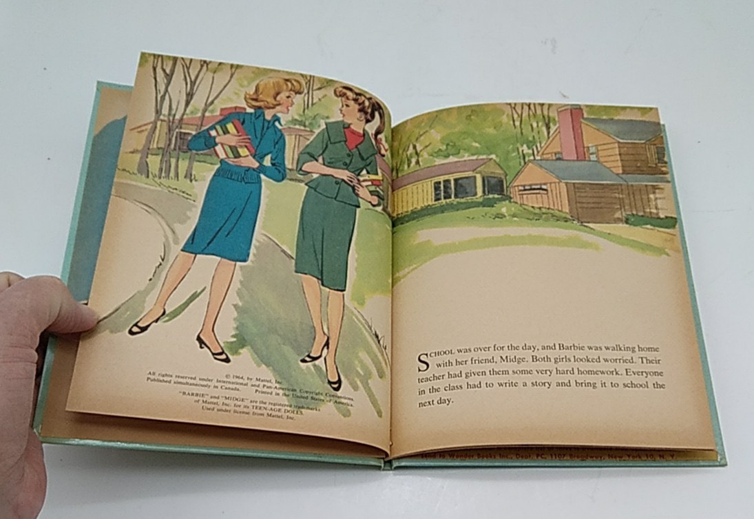 Barbie – The Baby Sitter by Jean Bethell Published by Wonder Books, USA, 1964