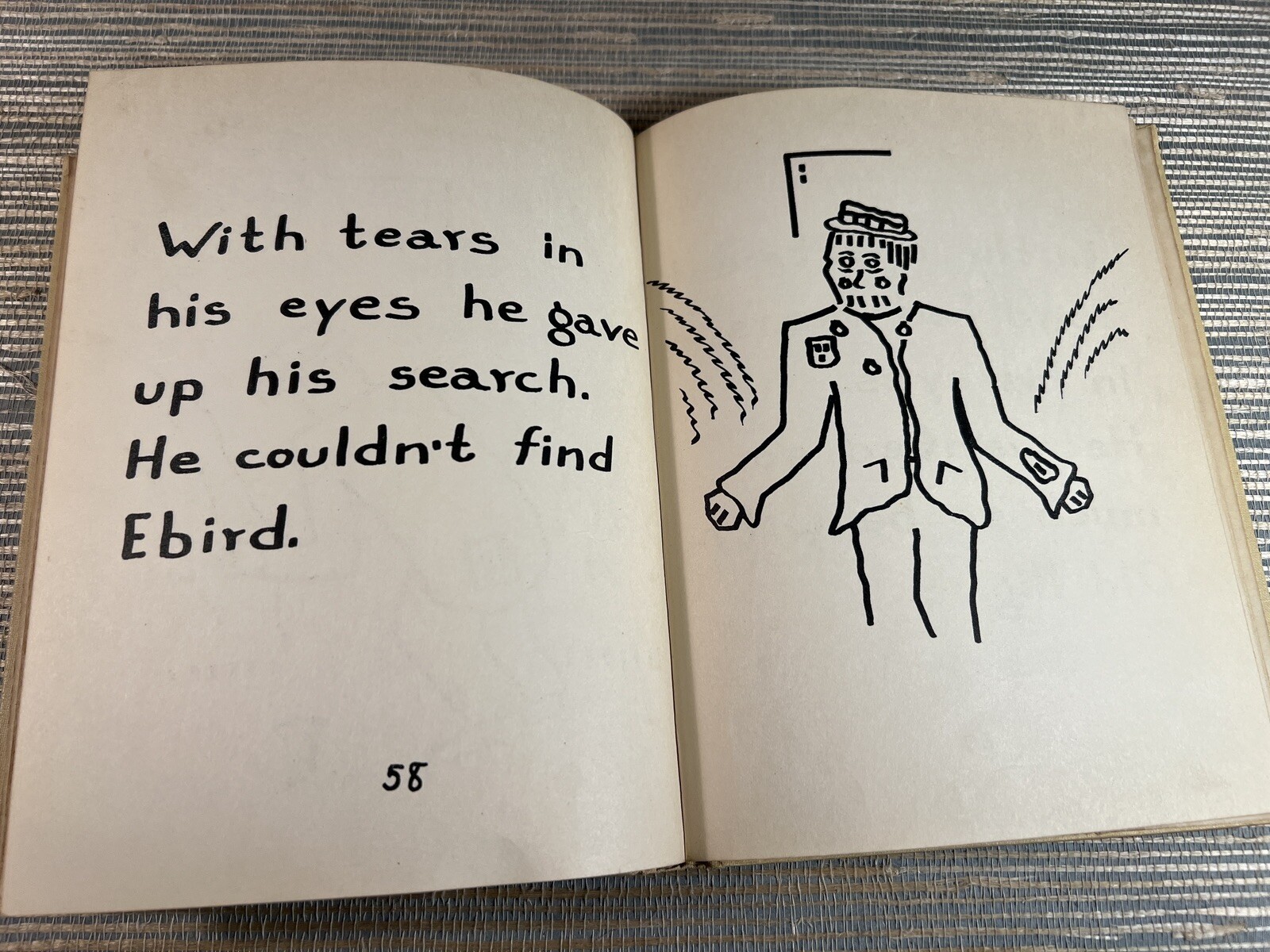 Vtg The Story of Ebird by Charles Cleek 1938 William Morrow & Co Hardcover Book