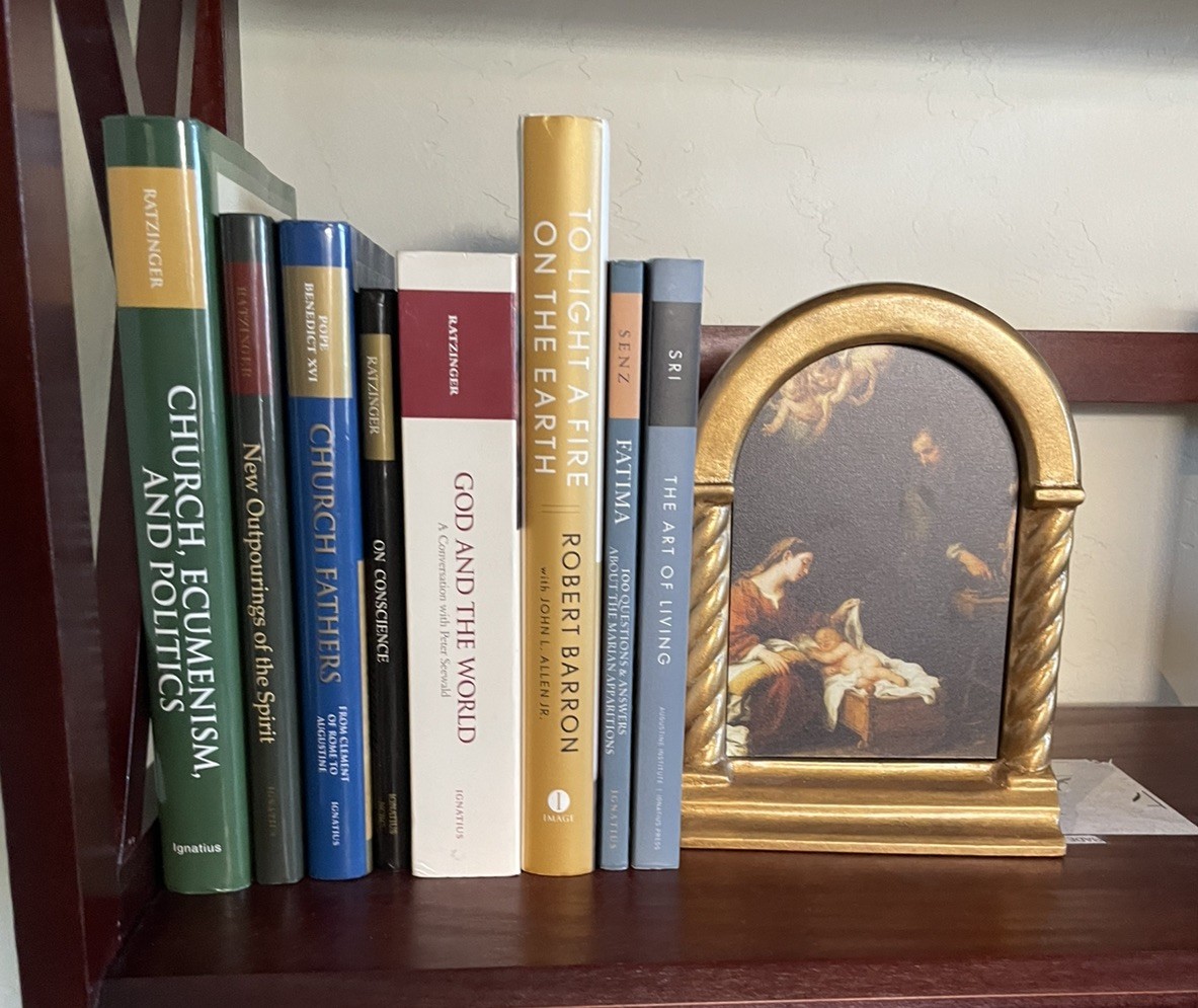 POPE BENEDICT XVI + Catholic Authors Lot of 8 Ignatius Press + Books New & Used