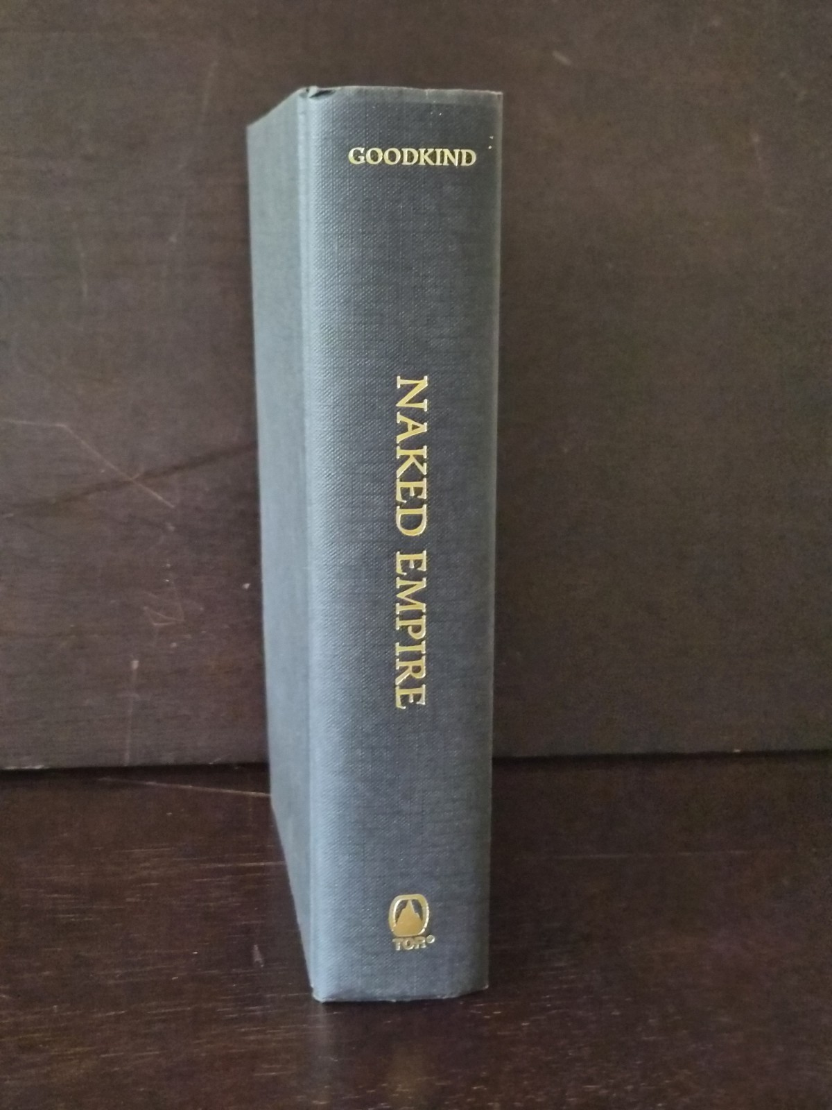 Terry Goodkind Naked Empire 1st/1st 2003 Tor HCDJ Brodart Mylar LN Fantasy