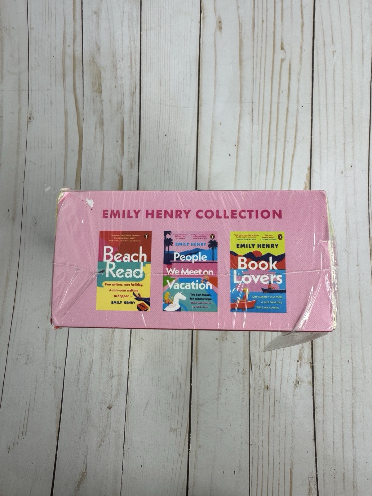Emily Henry 3-Book Paperback Set Book Lovers Beach Read People We Meet – NEW