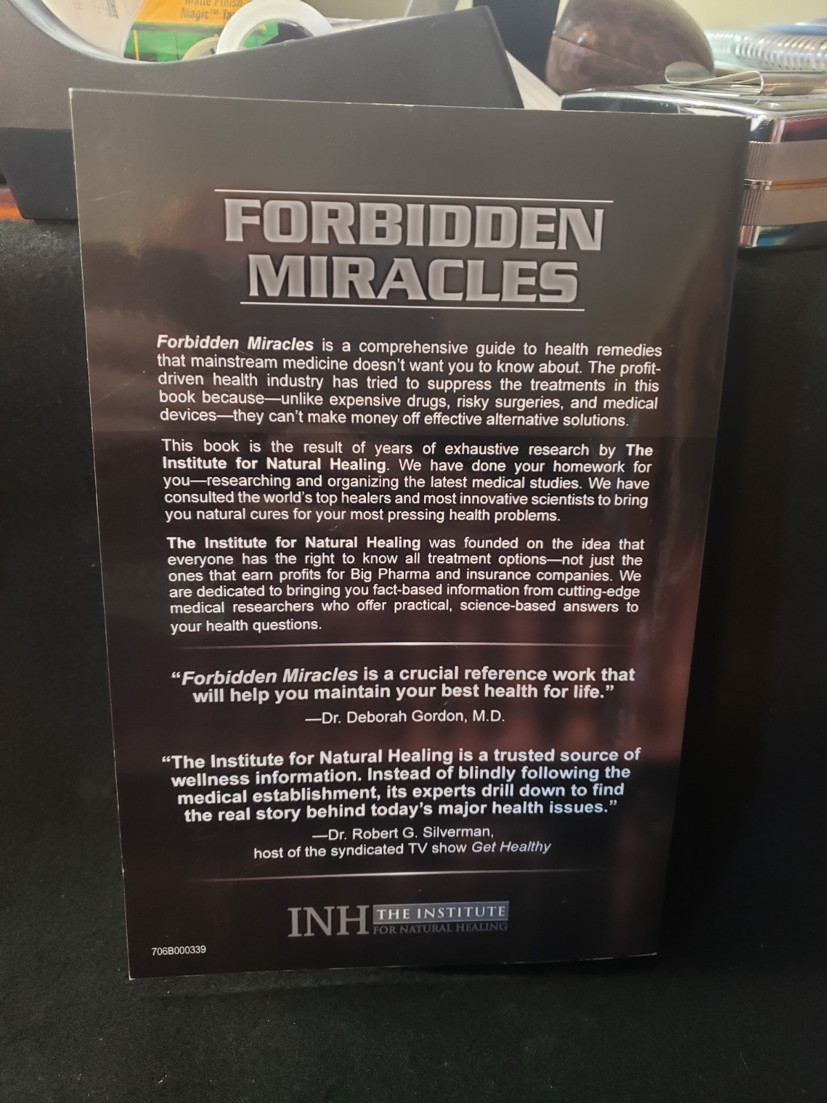 Forbidden Miracles: Natural Healing Secrets to the World’s…(2019, Paperback)