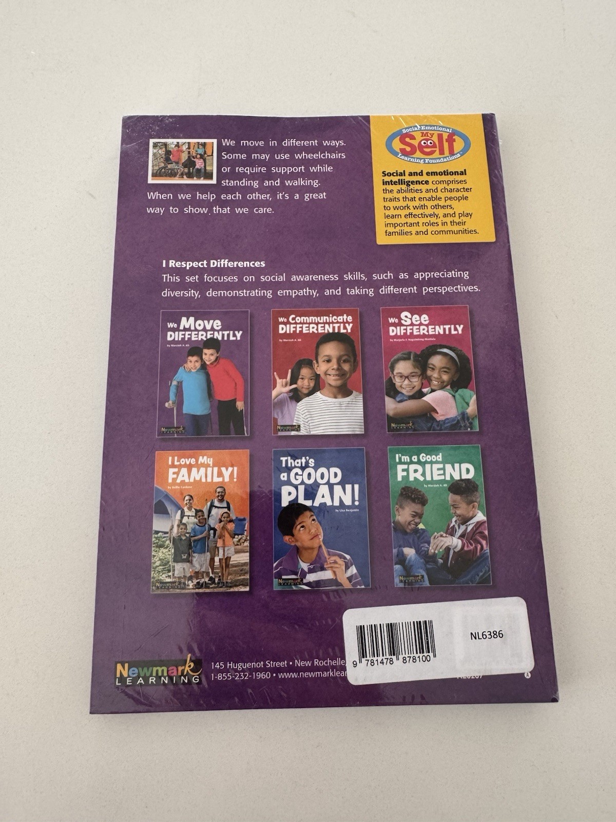 MySELF Theme: I Am a Responsible Community Member Book Set for Children