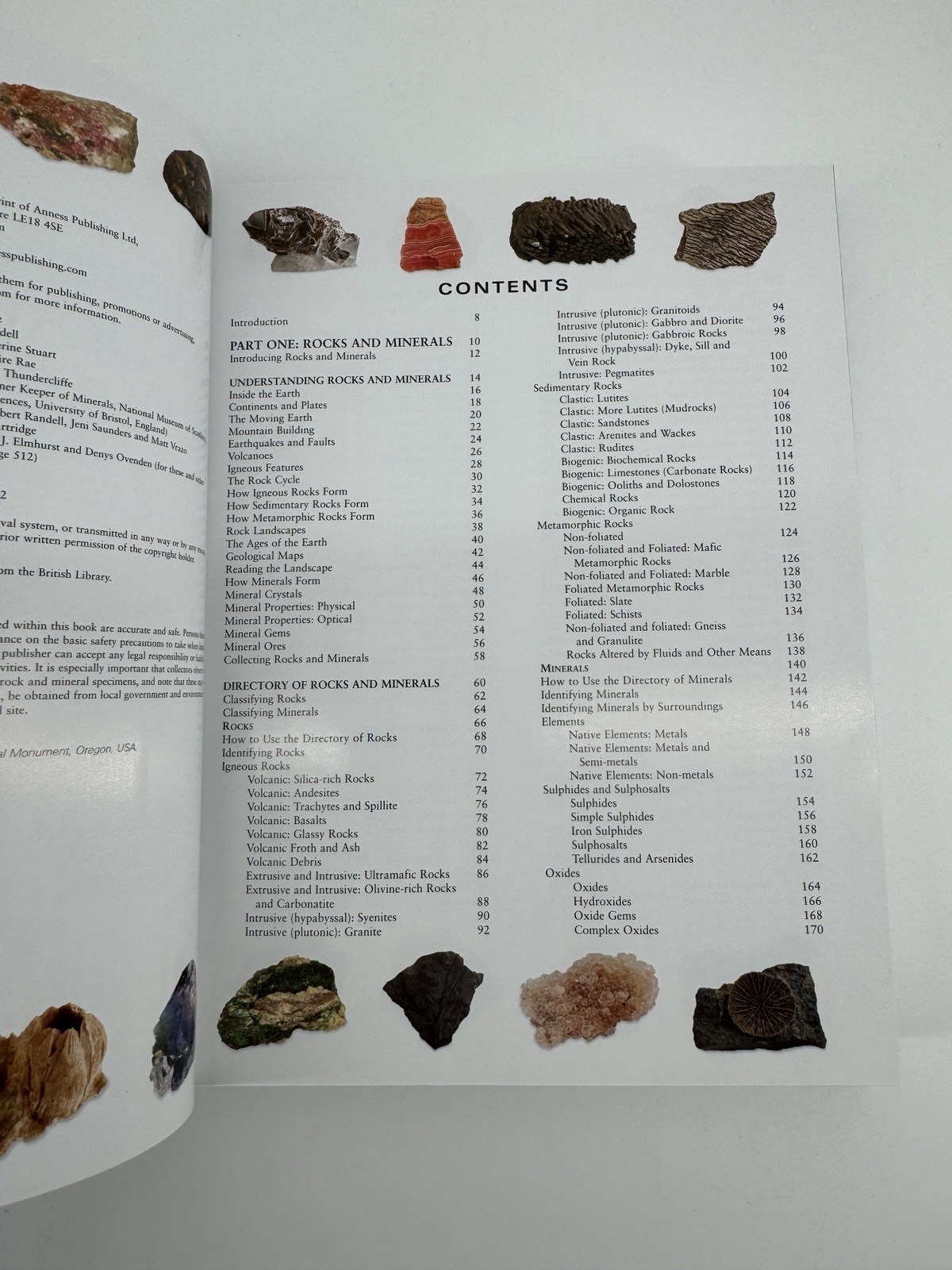 The Complete Guide to Rocks and Minerals by John Farndon Hardcover Book