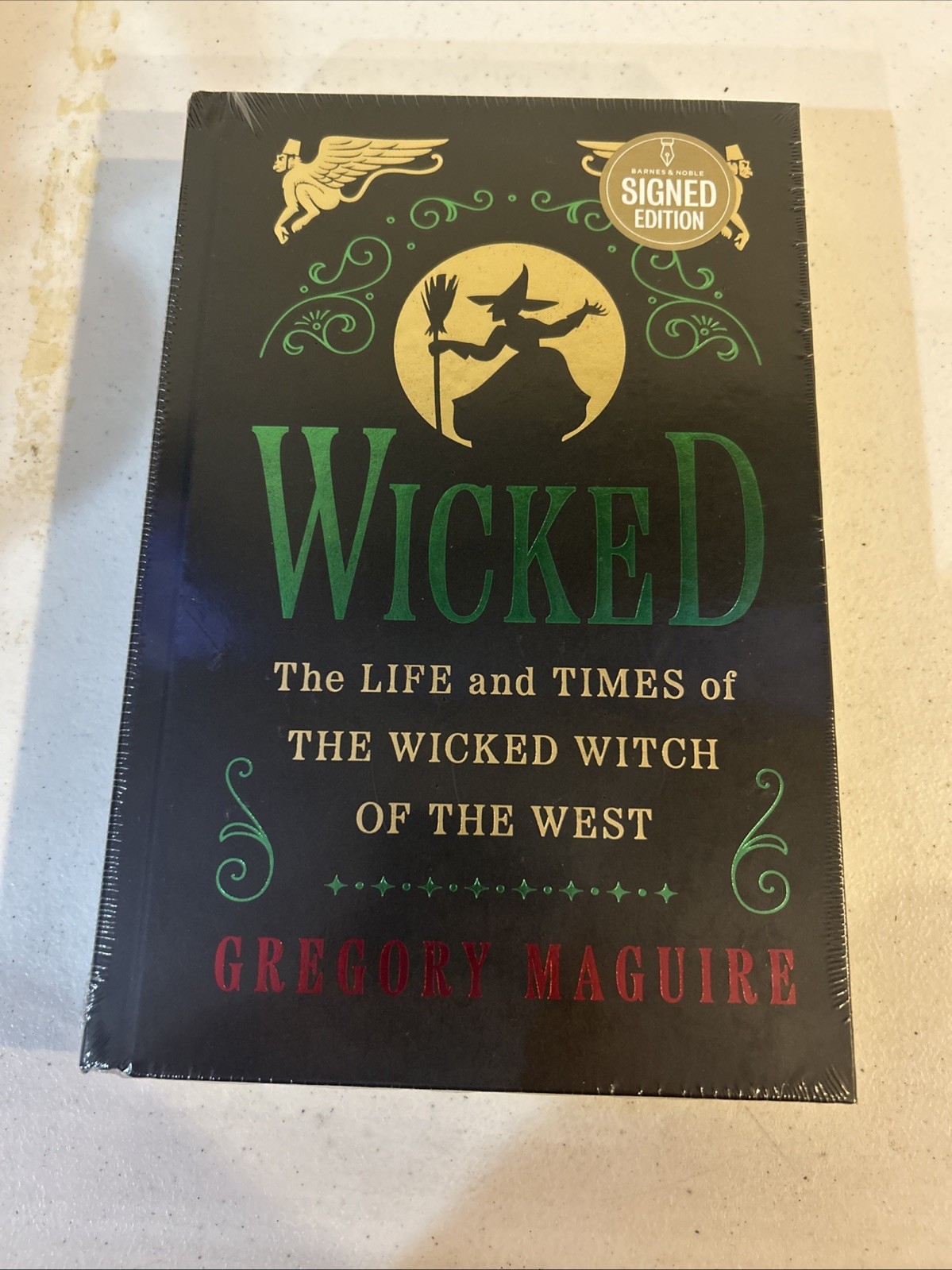 Barnes & Noble Signed Edition Of Wicked By Gregory Maguire AUTOGRAPH NEW SEALED