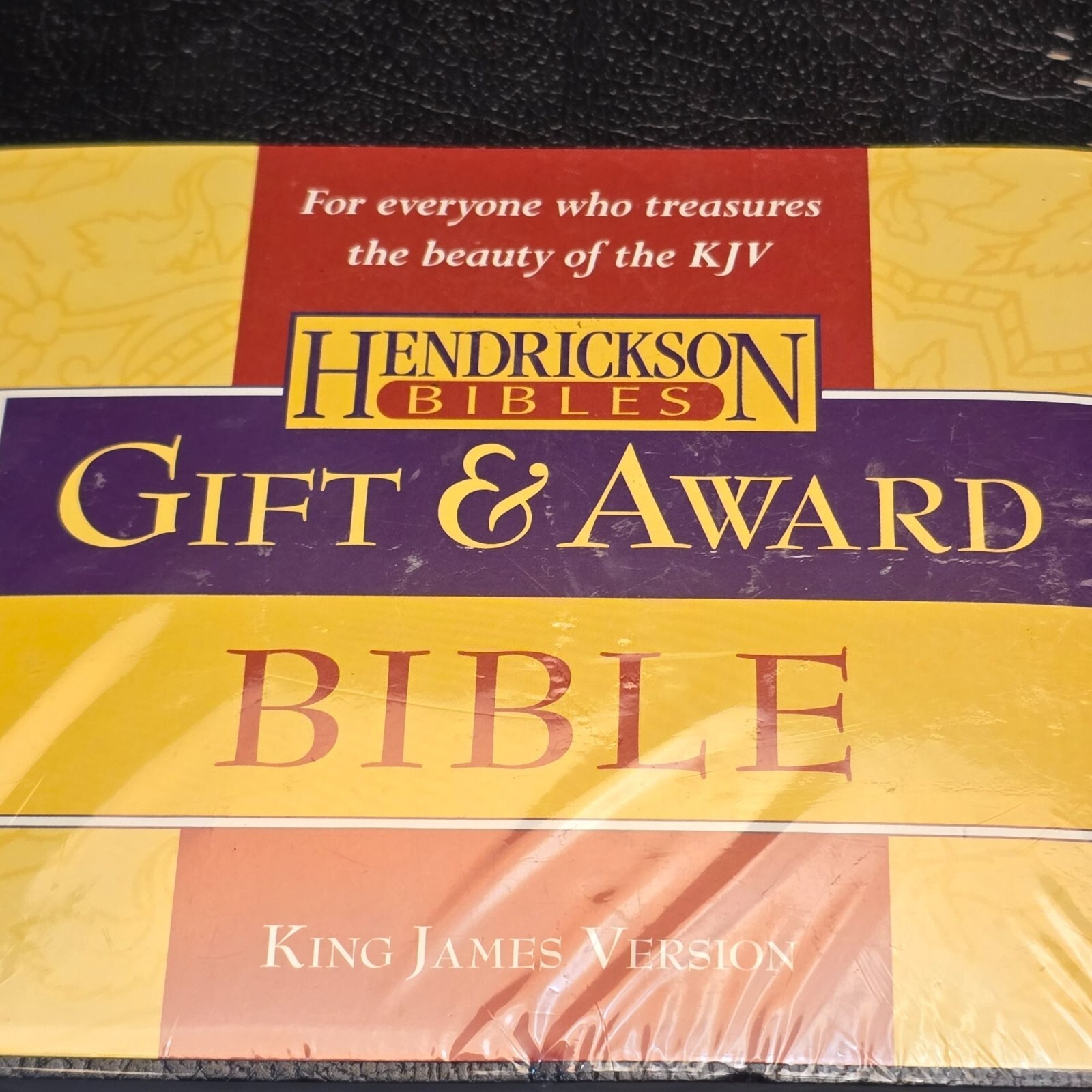 Hendrickson Bibles Gift & Award Bible King James Version Black Imitation Leather