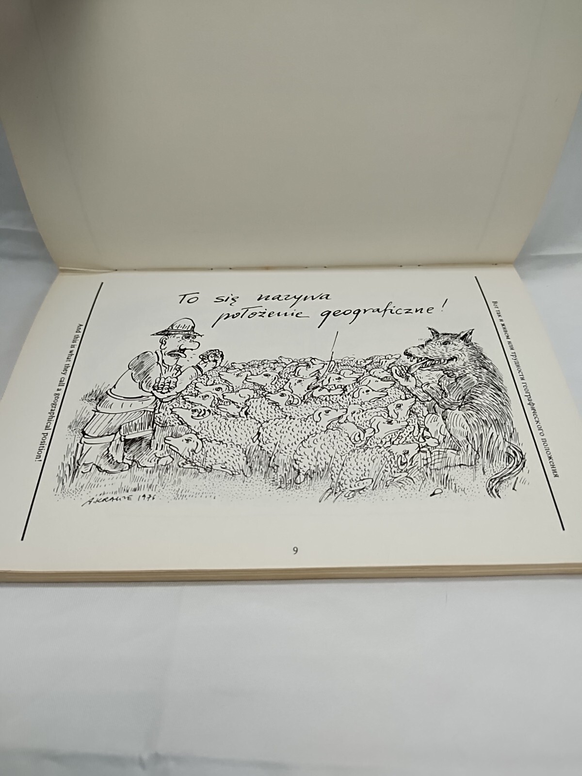 Andrzej Krauzes Poland Cartoonist Book