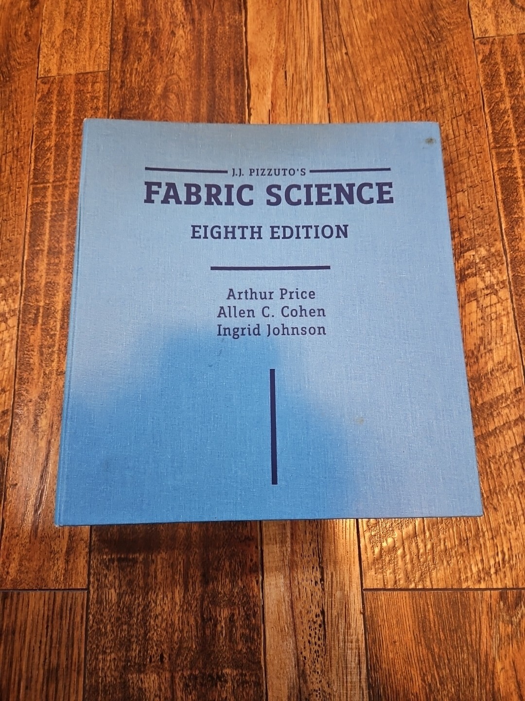 JJ Pizzuto’s Fabric Science & Swatch Kit 8th Edition Ring-bound 2006 BINDER ONLY