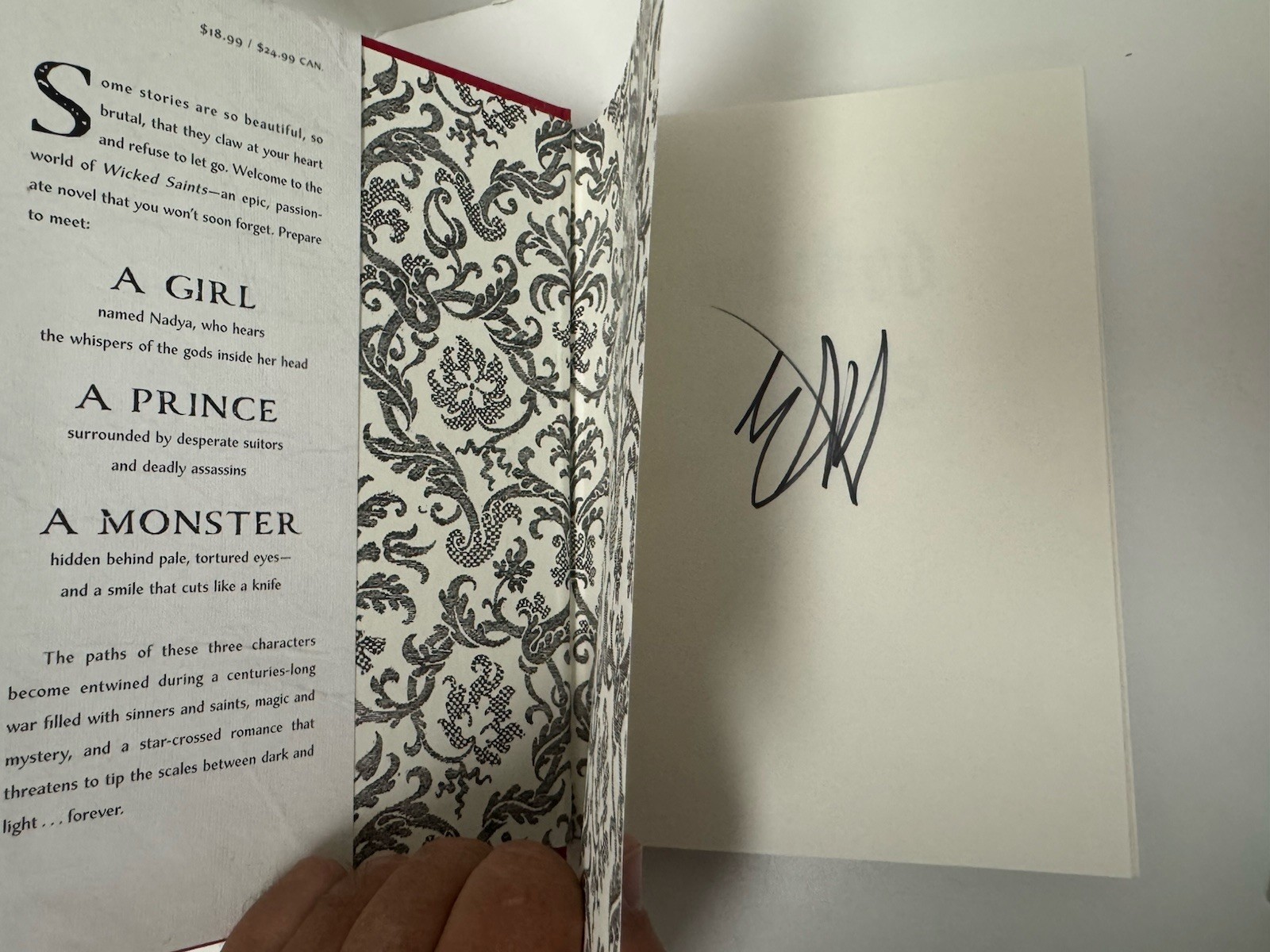 Something Dark & Holy Trilogy by Emily Duncan 1st Ed & ALL 3 Signed Hardcover