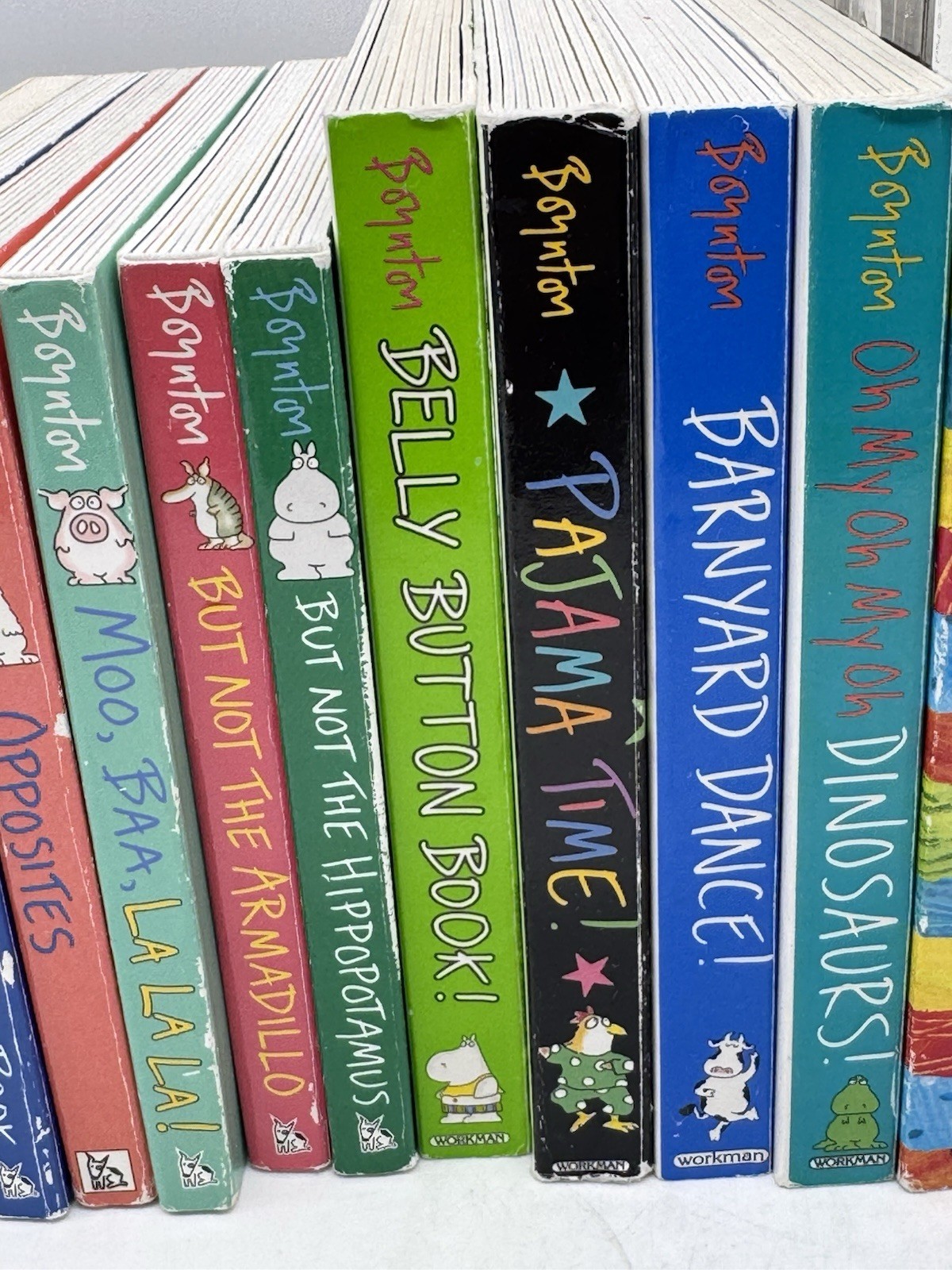 LOT OF 20 SANDRA BOYNTON & ERIC CARLE CLASSIC FAVORITES BOARD BOOKS