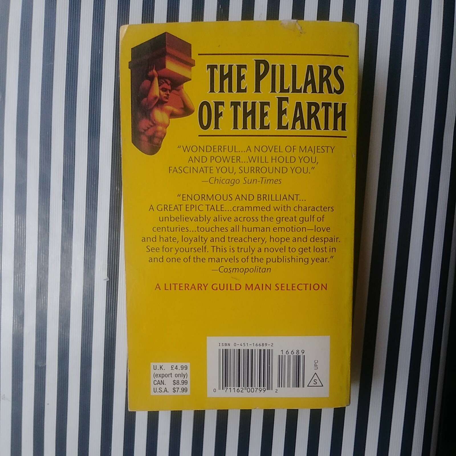The Pillars of the Earth A Novel Ken Follett Paperback Self Help Bestseller