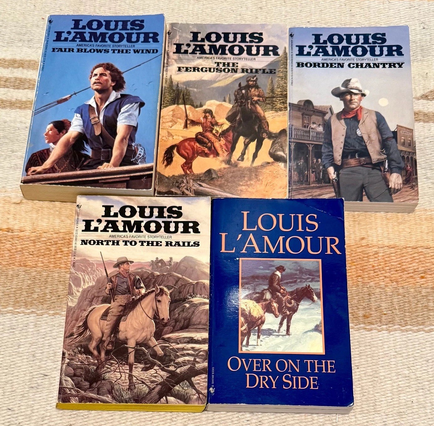 Louis L’Amour PB lot of 17 Talon Series Chantry Series plus Short Stories
