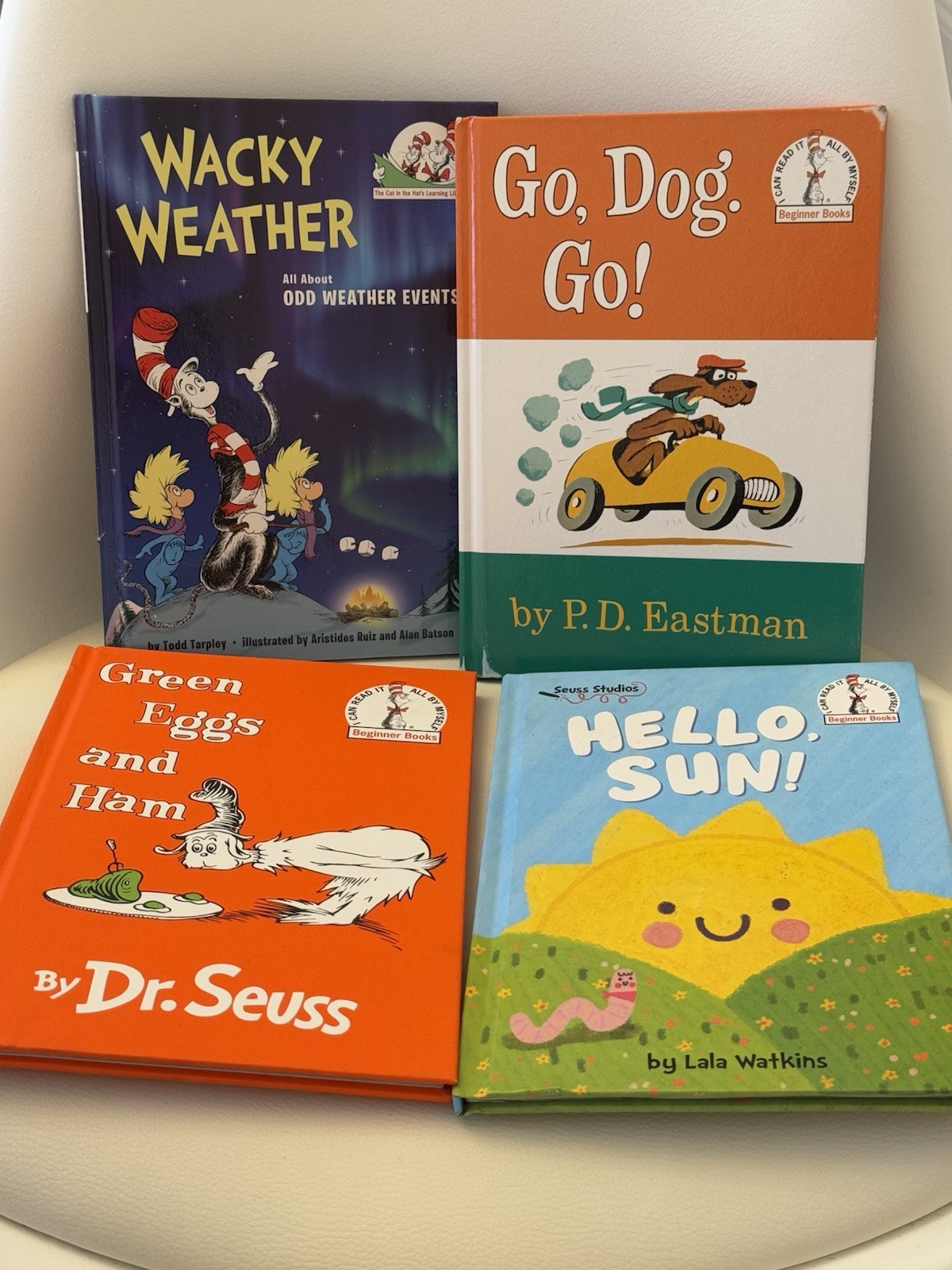 4 Hardcover Dr Suess Children’s Books Lot Seuss