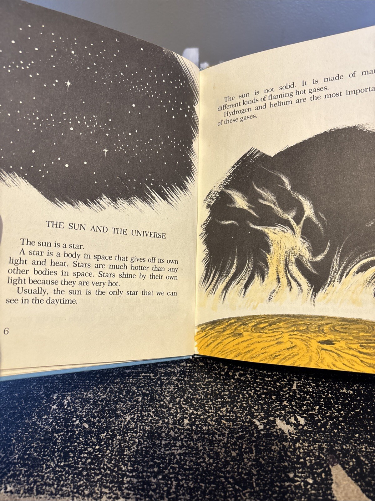 Finding Out About The Sun And Moon ~1974 HC~ Vintage Youth Astronomy