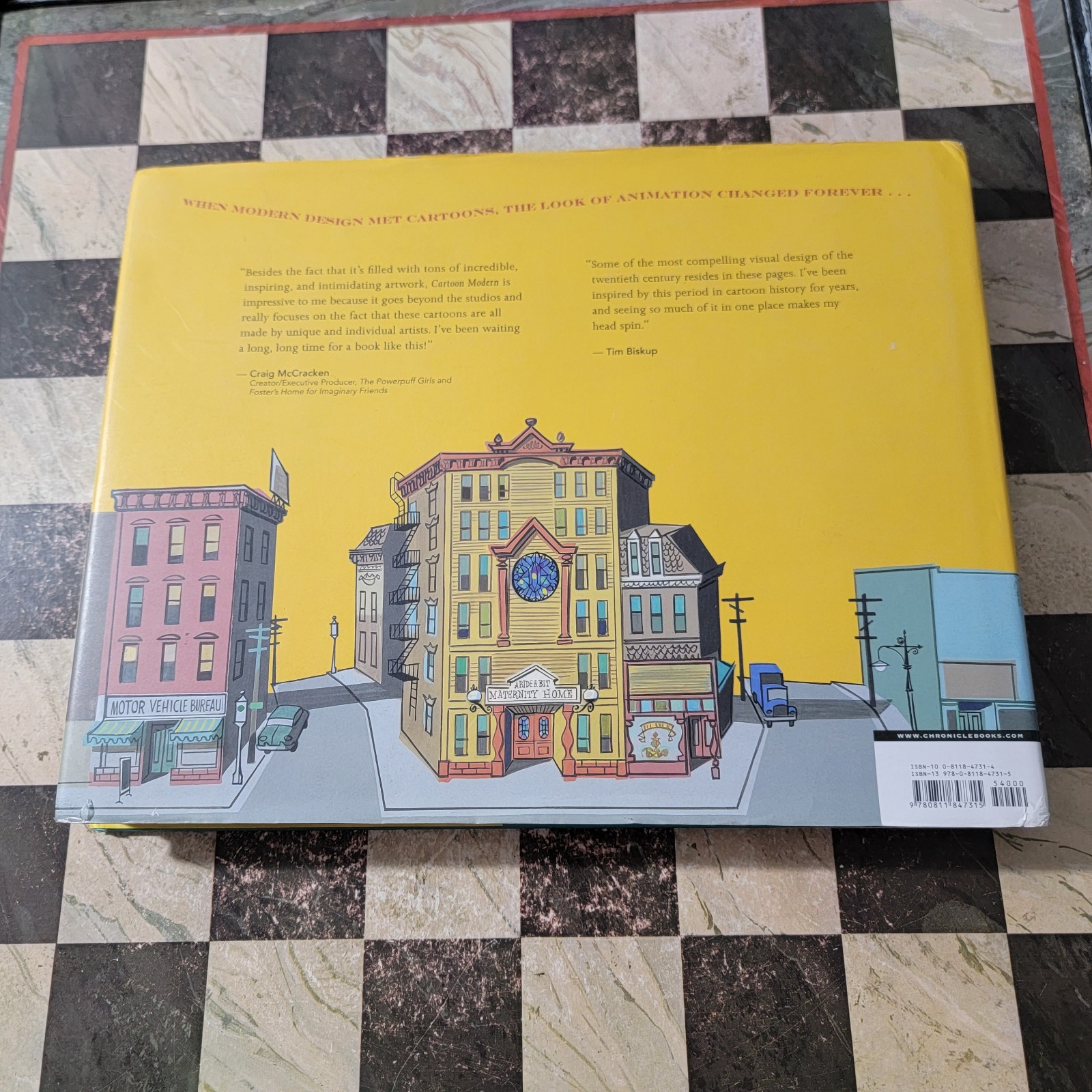Cartoon Modern Style and Design in Fifties Animation Amid Amidi HC DJ VG 1st Ed.