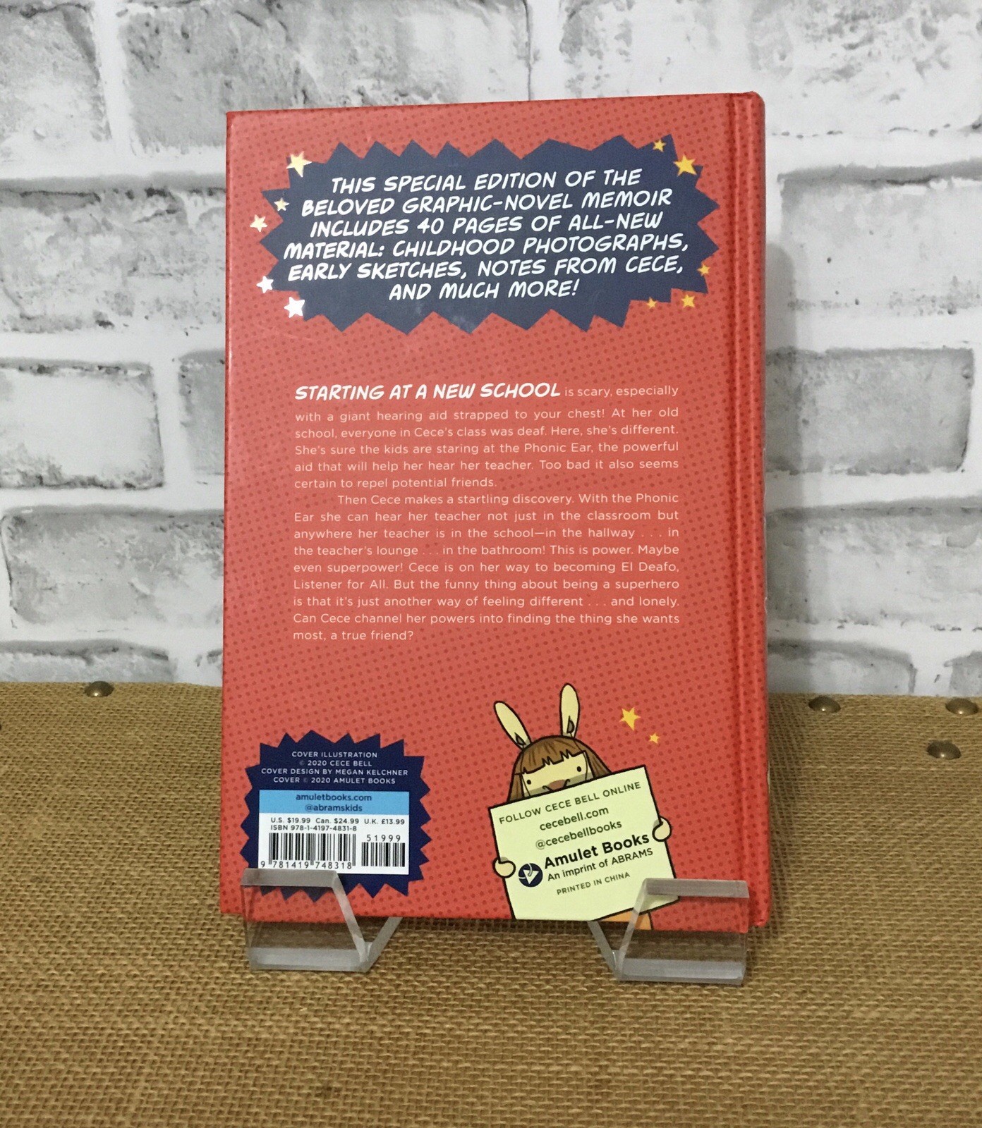 Book El Deafo Superpowered Edition By Cece Bell (2020)