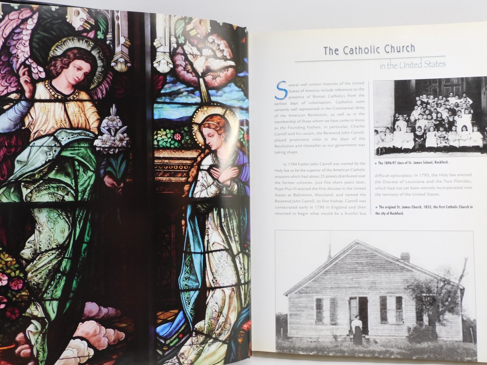 Rockford IL Catholic Diocese Centennial History 1908 – 2008 HC 376 Pages OOP
