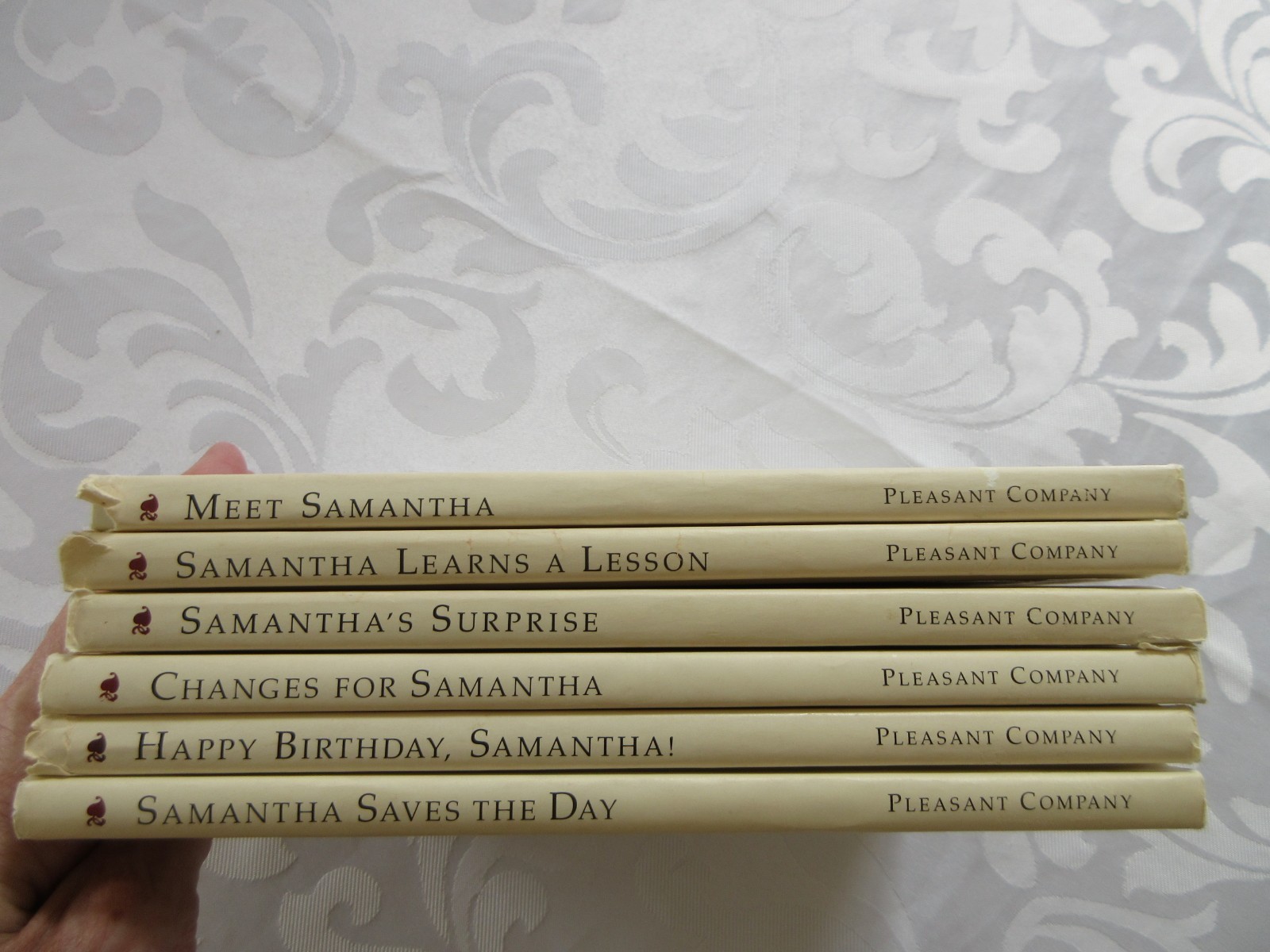 AG Pleasant Company SAMANTHA Hardcover BOOK Set -6, 1st PRINTING, 1ST ED. 1988
