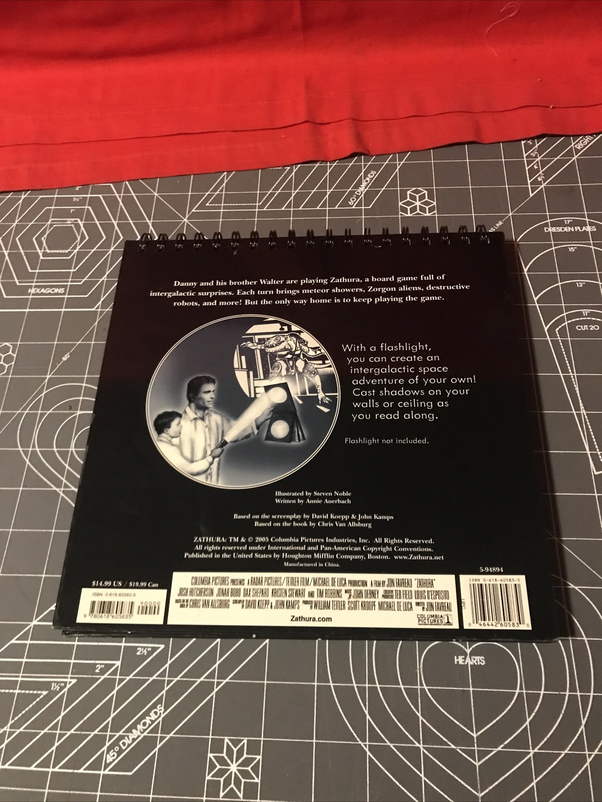 Vintage 2005 Zathura The Movie Shadow Book