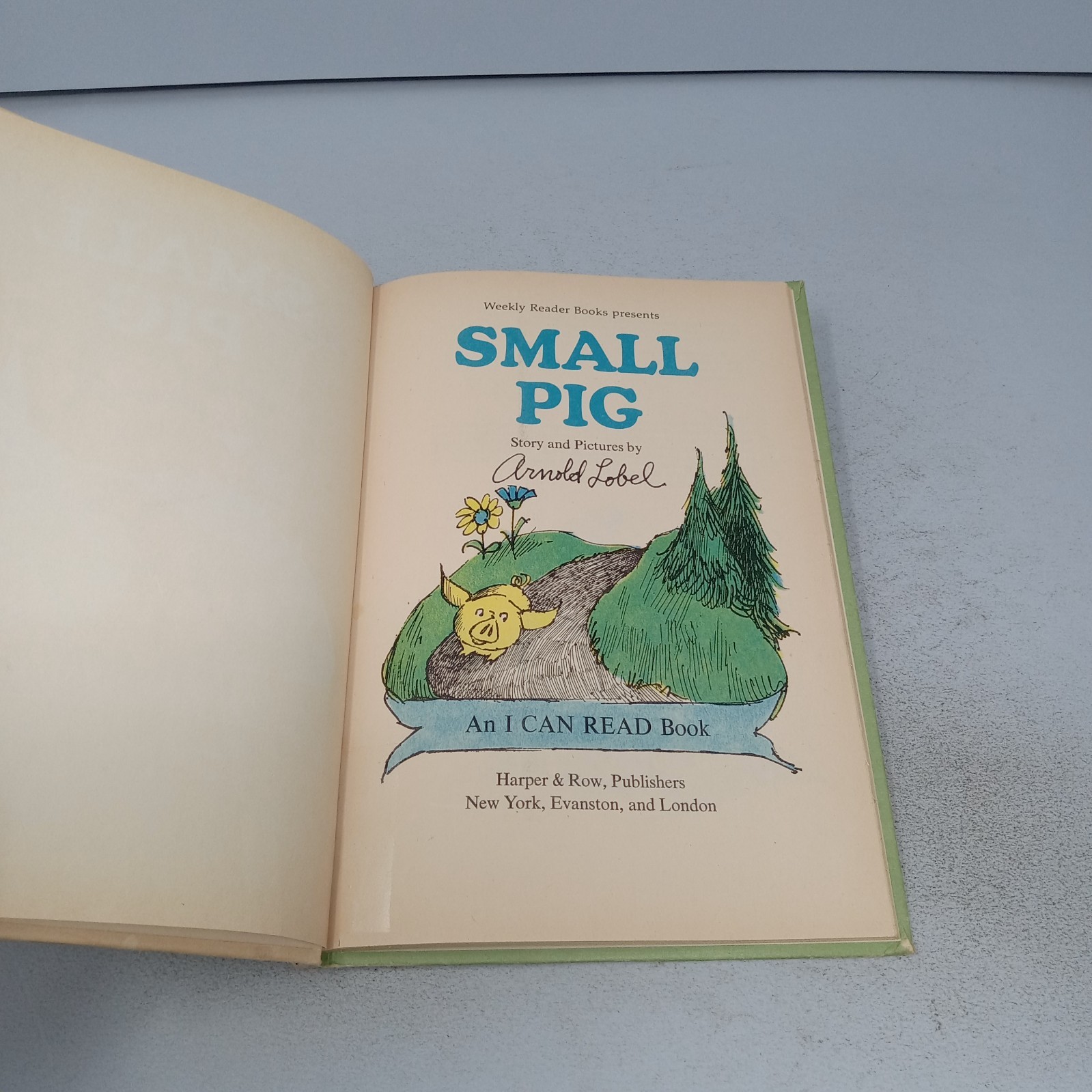Small Pig: 1969 Harper & Row Hardcover by Arnold Lobel