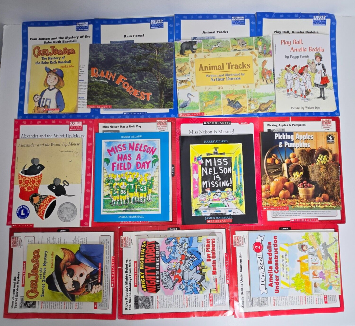 37 Guided Reading Children Books Lot Teacher Grades 2-3 Level L Scholastic Learn