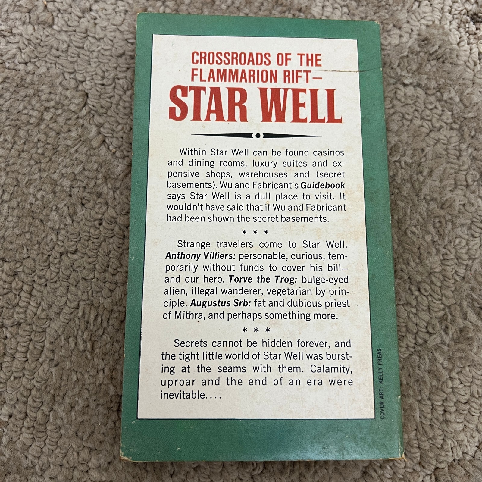 Star Well Science Fiction Paperback Book by Alexei Panshin from Ace Books 1968