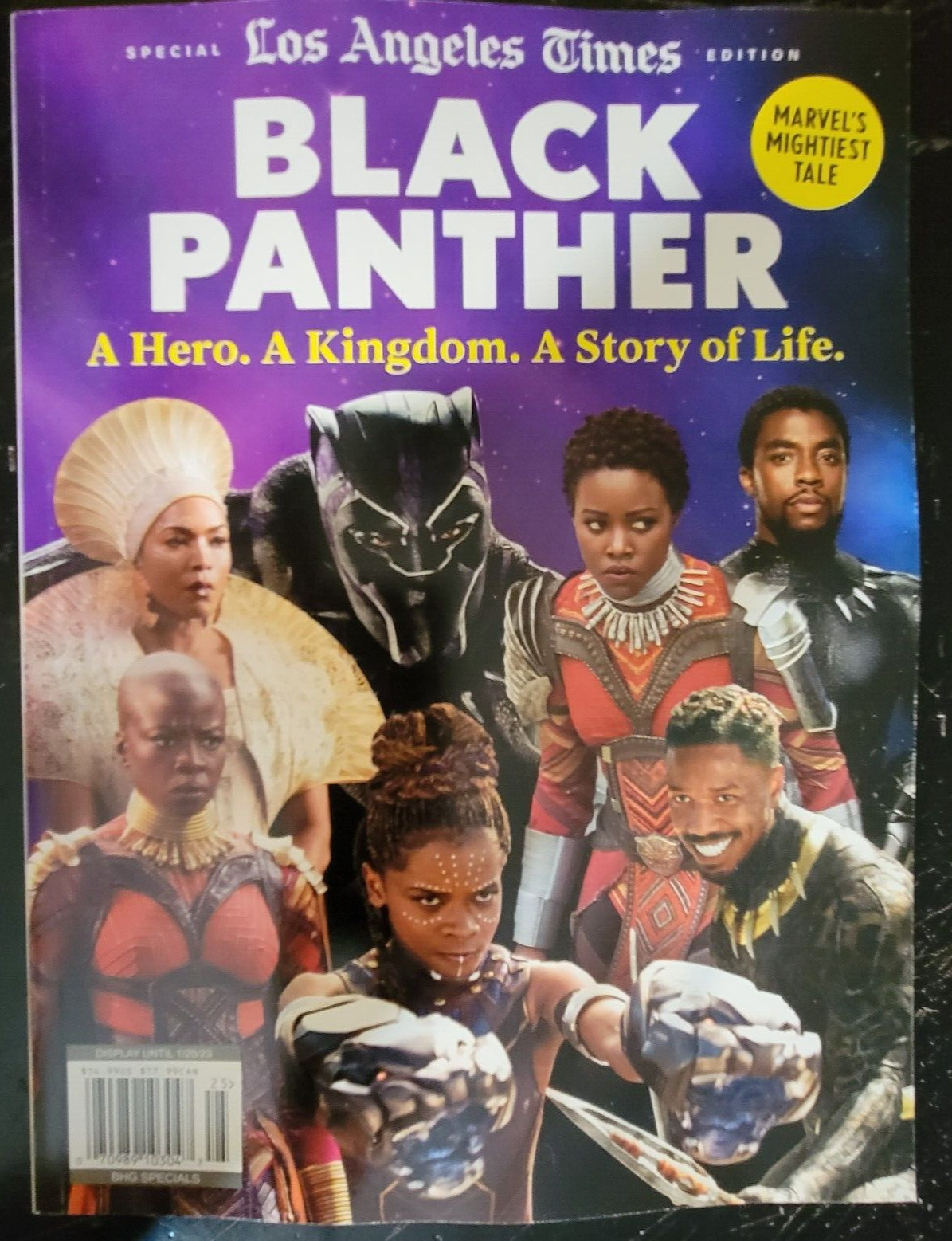 BLACK PANTHER – LA Times Special Edition – A Hero – A Kingdom – A Story of Life