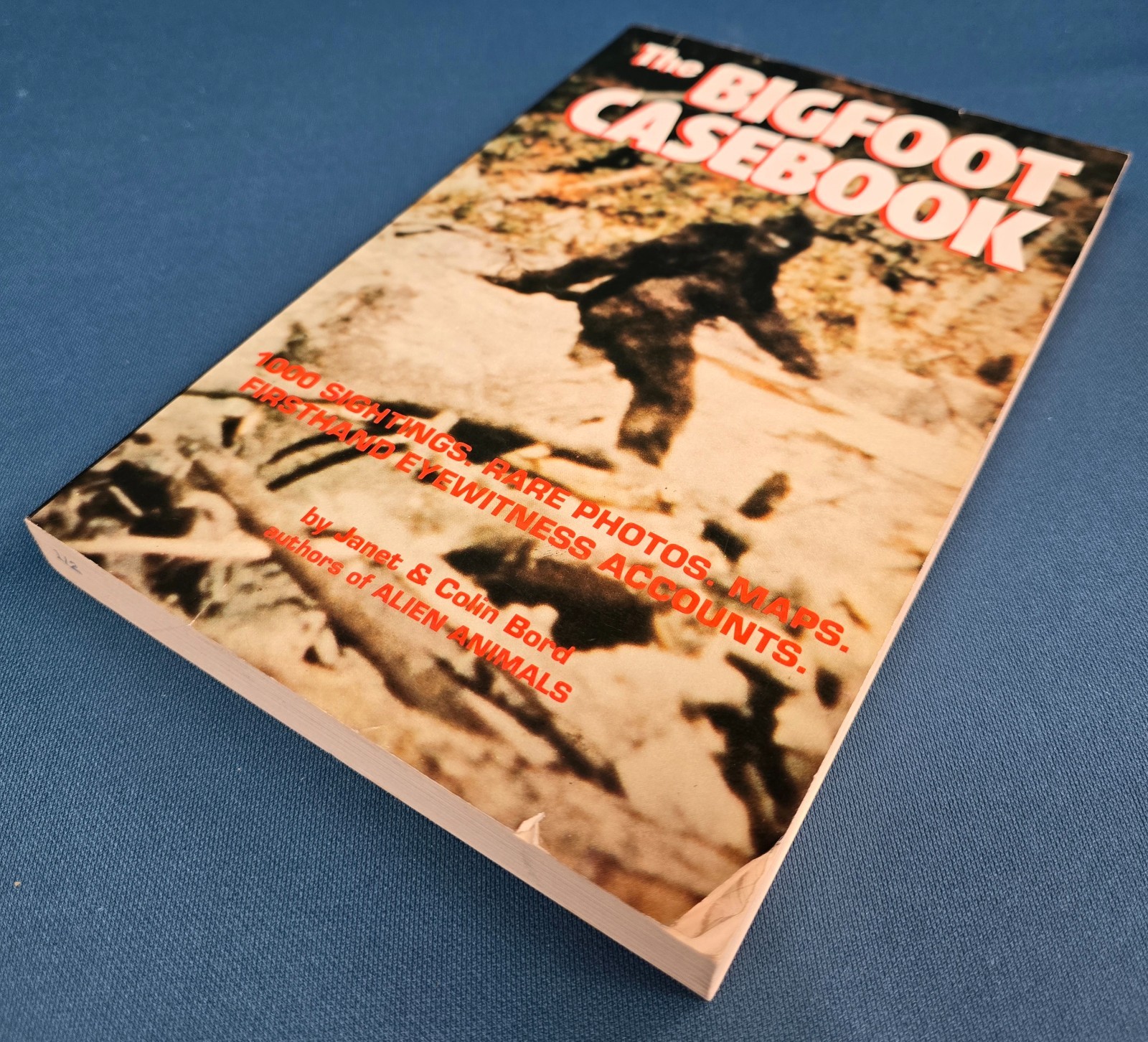 The Bigfoot Casebook by Janet & Colin Bord – 1982 Paperback