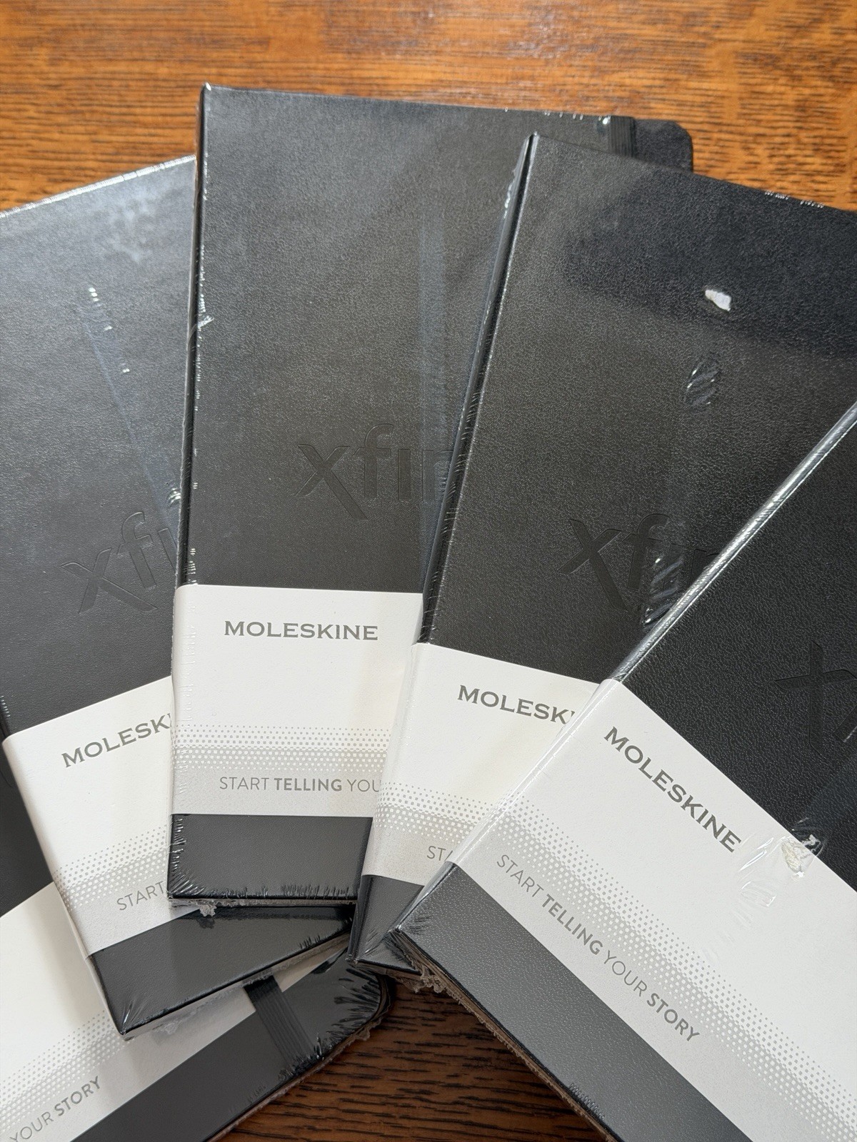 New Black Moleskine Notebook 5″ x 8.25″ Edition Factory Sealed LOT OF 5