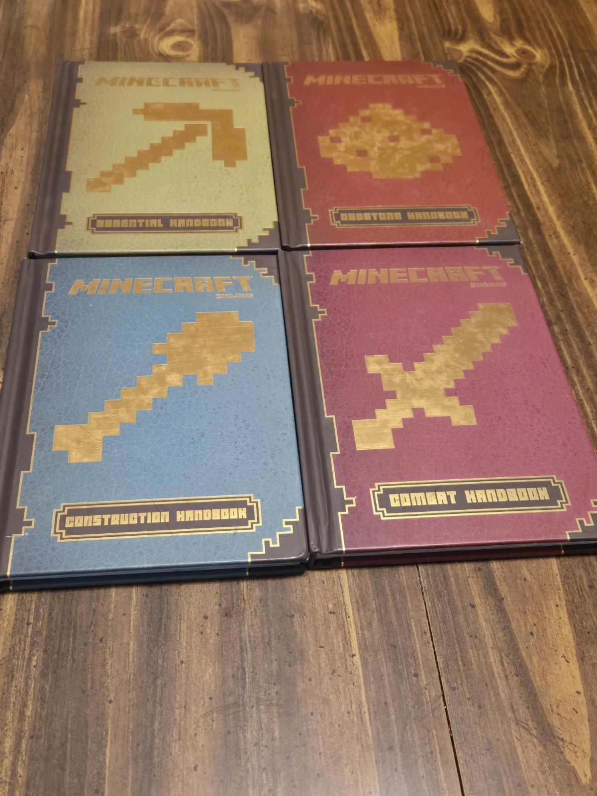 Minecraft: The Complete Handbook Collection 4 Book HC by Mojang Lot of 4