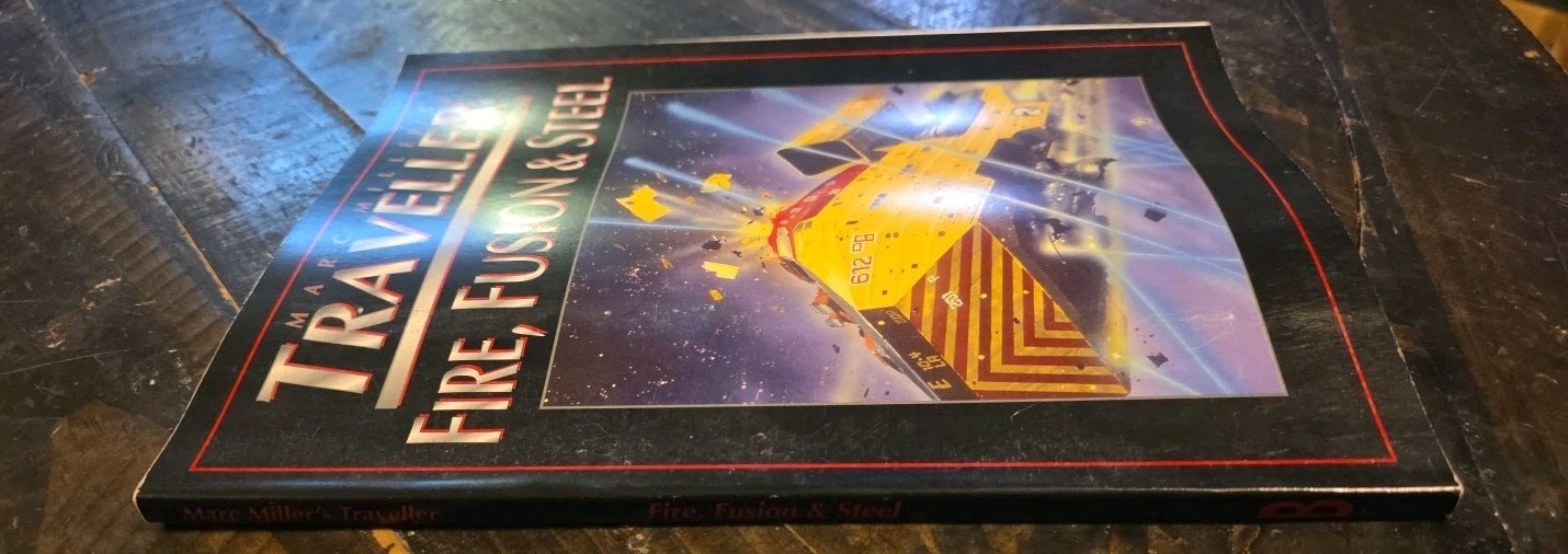 Marc Miller’s Traveller FIRE, FUSION & STEEL 4th Edition Softcover (N4)